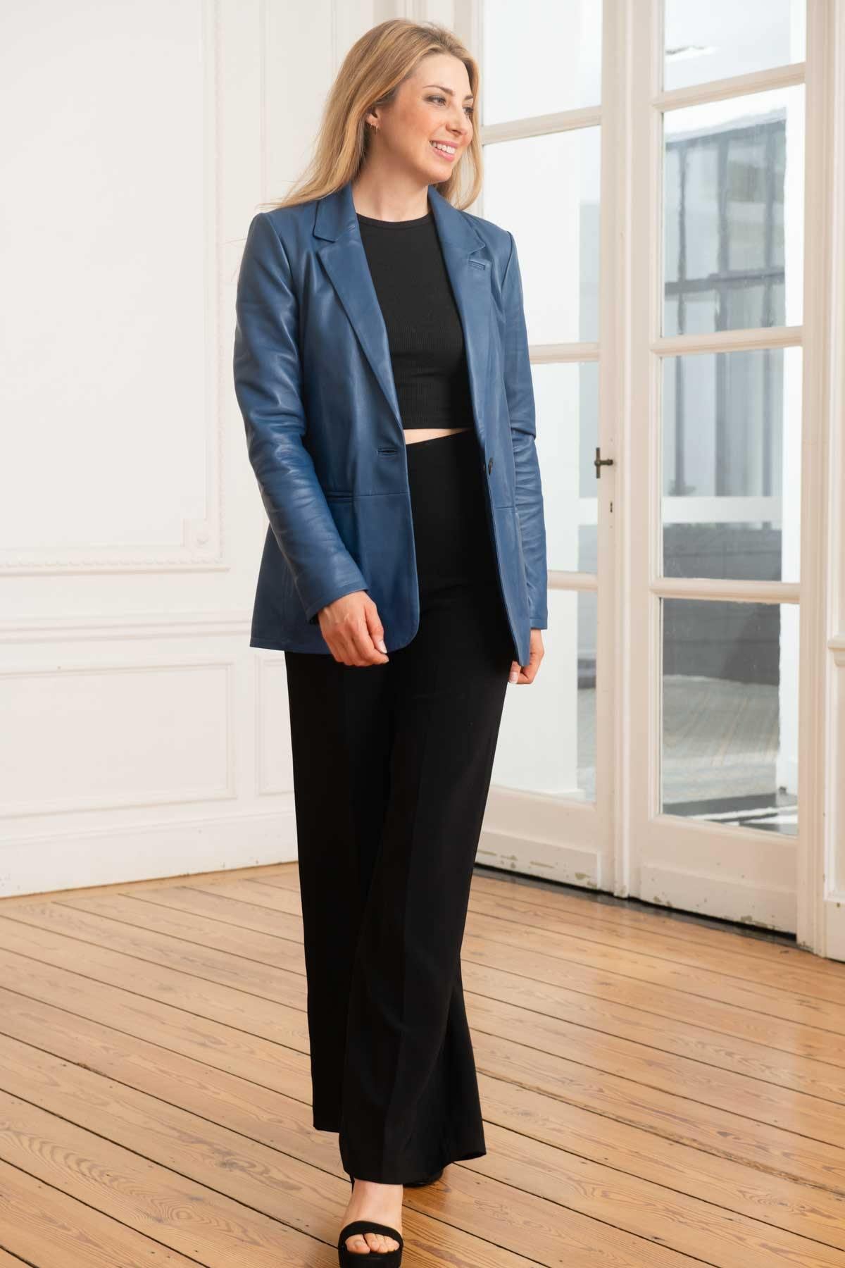 Cazadora Mujeres Oakwood MEG BLEU FONCE — vista 3