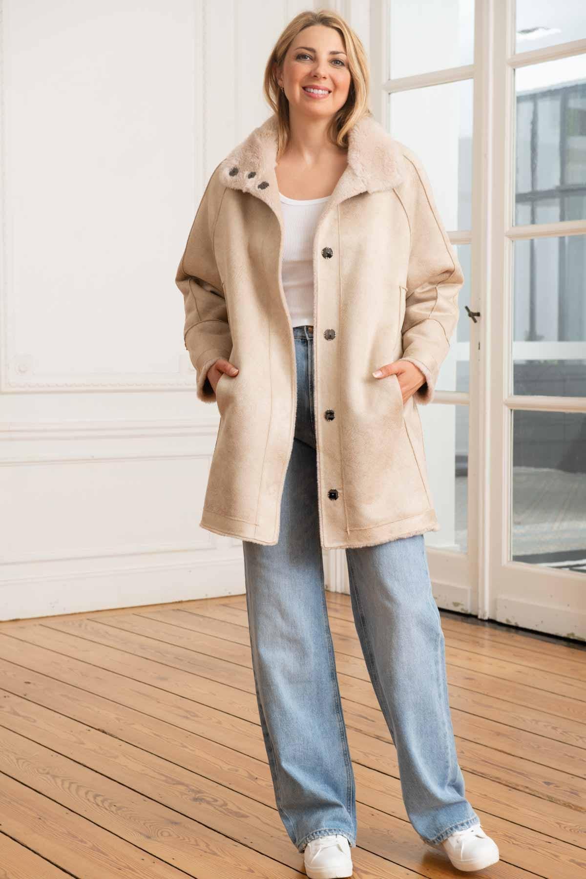 Veste Femme Oakwood THALIA CAFE 506 — vue 6