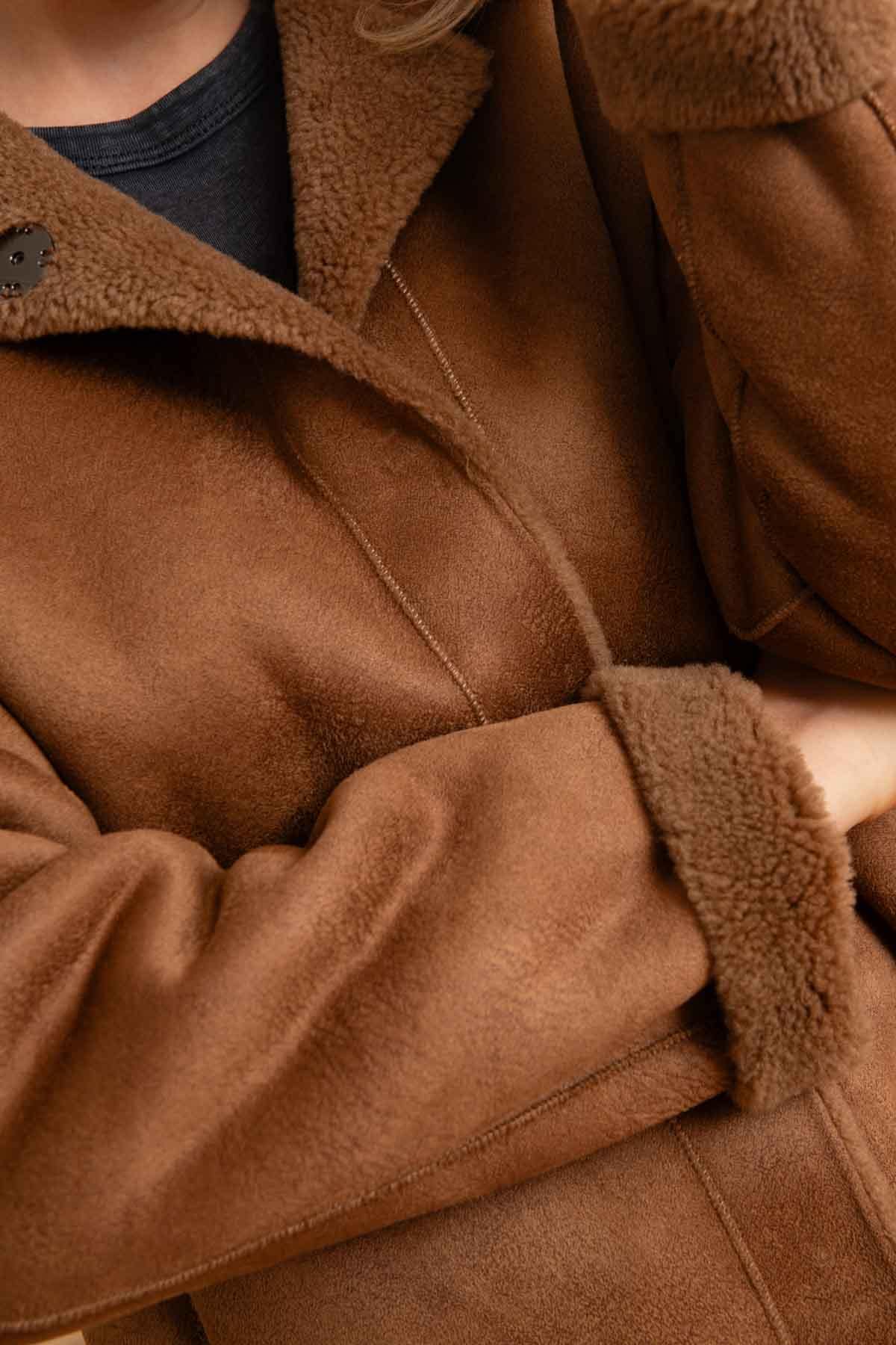 Oakwood Julien Giubbotto In Pelle Uomo – Colore Cognac – Bloccaggio, Stile Classico - 5