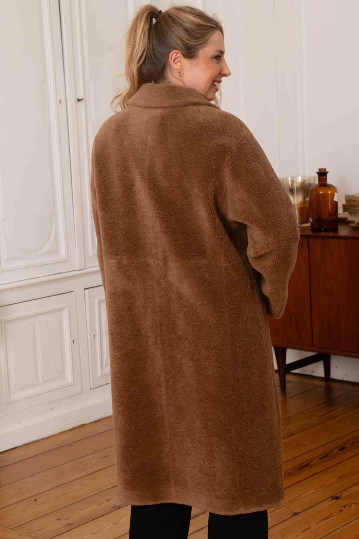 Blouson Cuir Oakwood Julien - 100% Cuir Mouton - Cognac - Taille L Homme