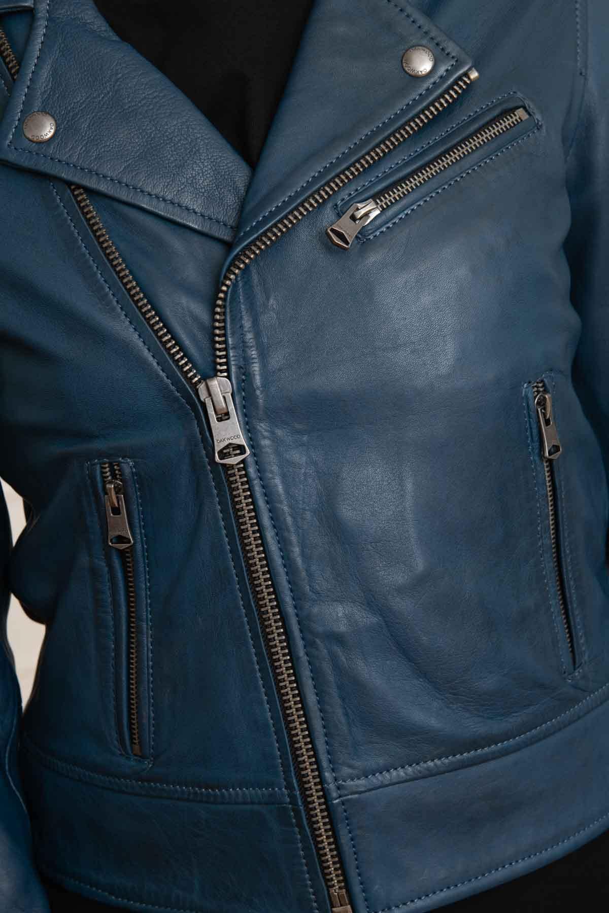Giacche Donna Oakwood BOOGIE BLEU FONCE 533 — vista 2