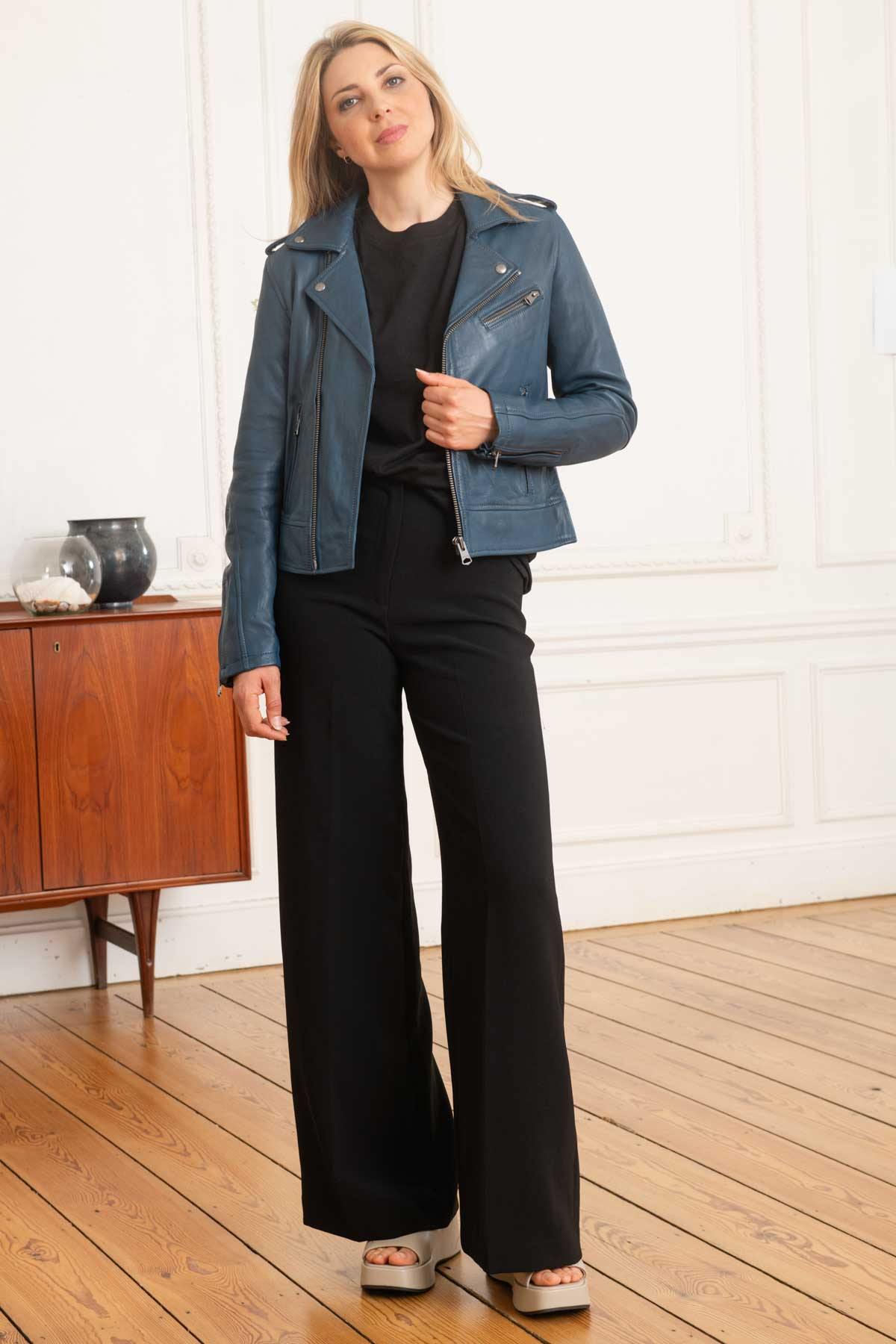Giacche Donna Oakwood BOOGIE BLEU FONCE 533 — vista 3