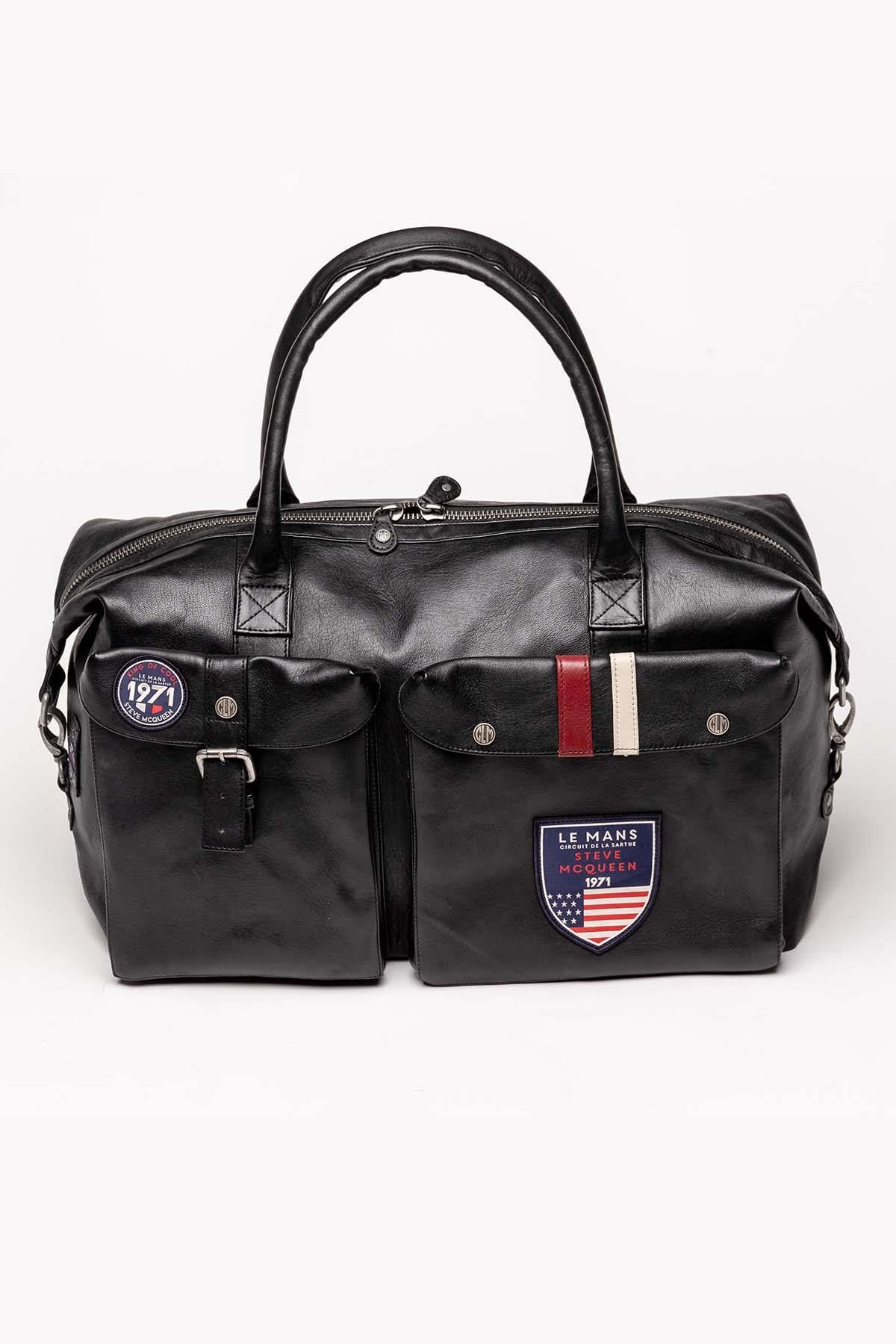 Sacs Homme Steve Mcqueen NOLAN3 48H BAG BLACK — vue 1