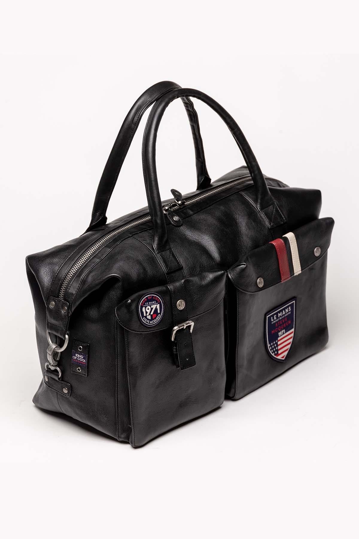 Sacs Homme Steve Mcqueen NOLAN3 48H BAG BLACK — vue 4
