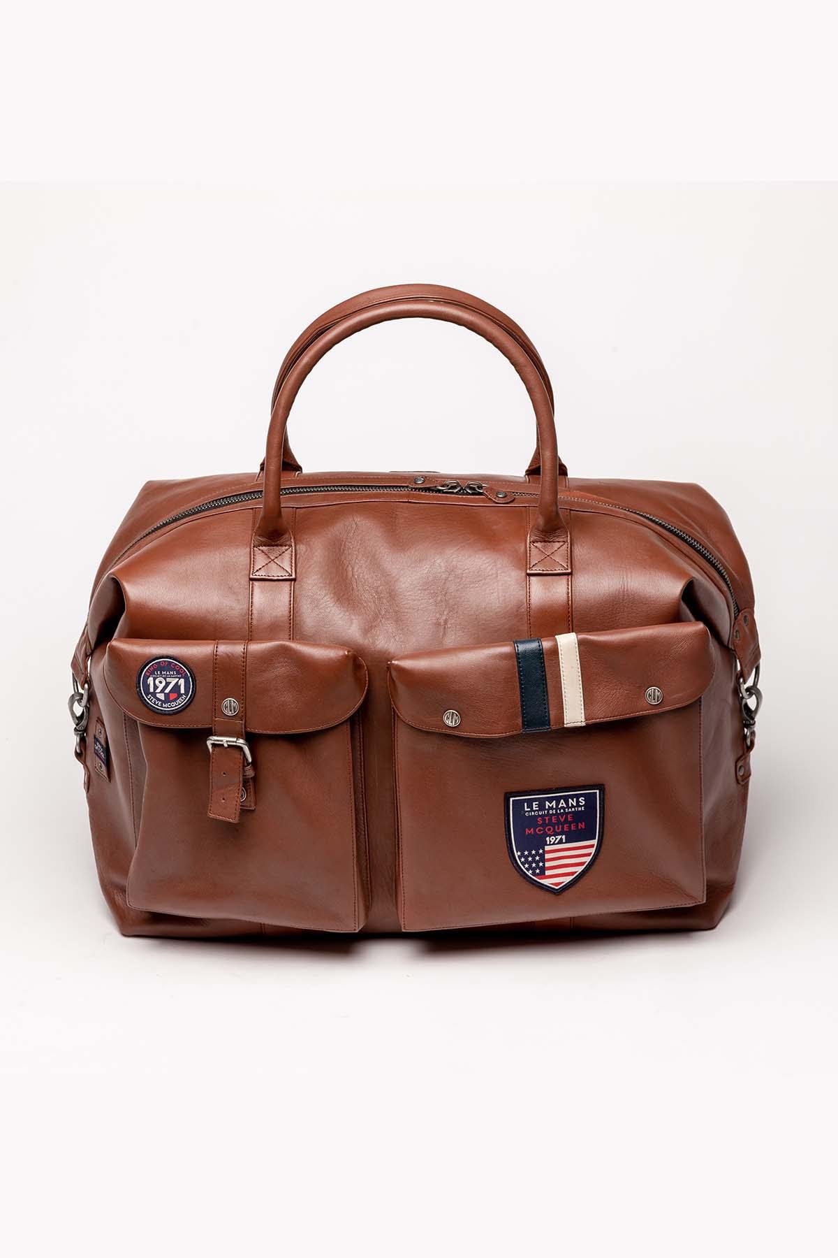 Bolsos Hombre Steve Mcqueen DEAN3 72H BAG TORTOISE — vista 1