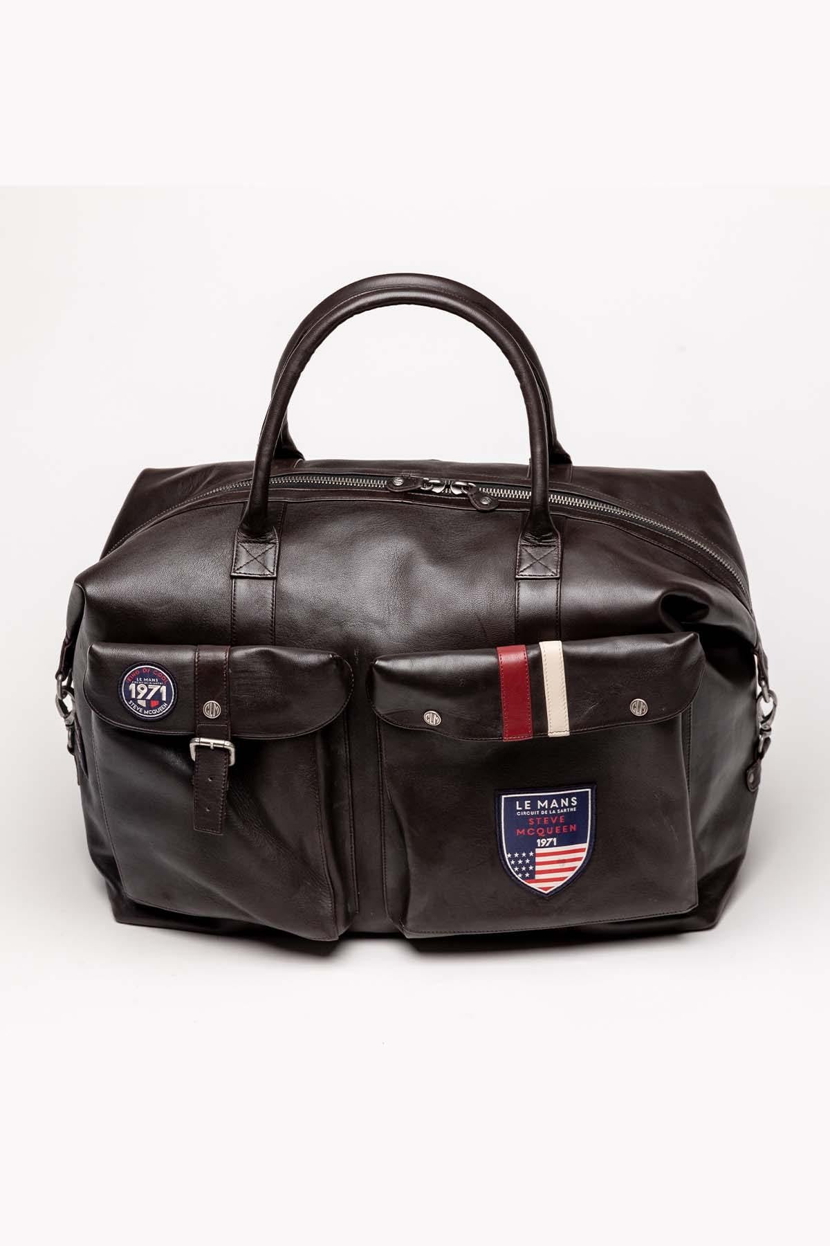 Bolsos Hombre Steve Mcqueen DEAN3 72H BAG DARK BROWN — vista 1