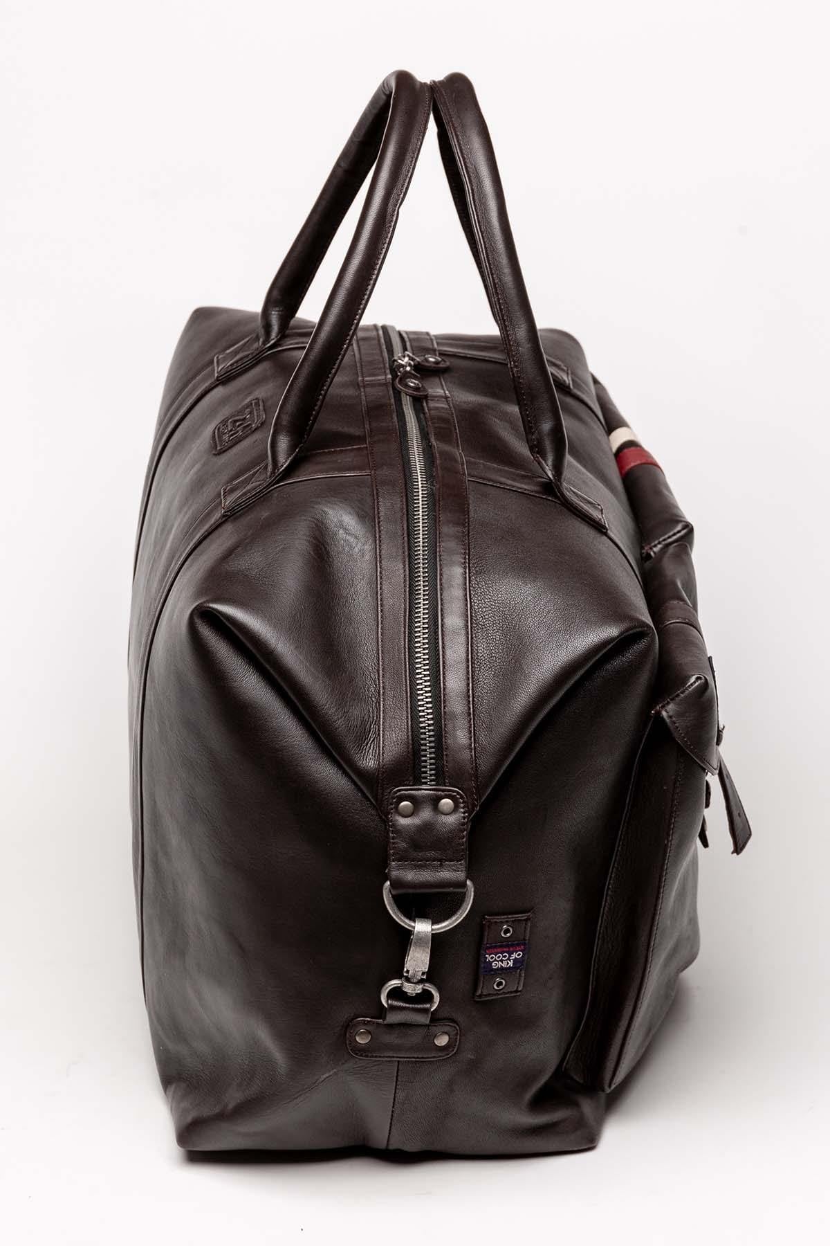 Bolsos Hombre Steve Mcqueen DEAN3 72H BAG DARK BROWN — vista 3