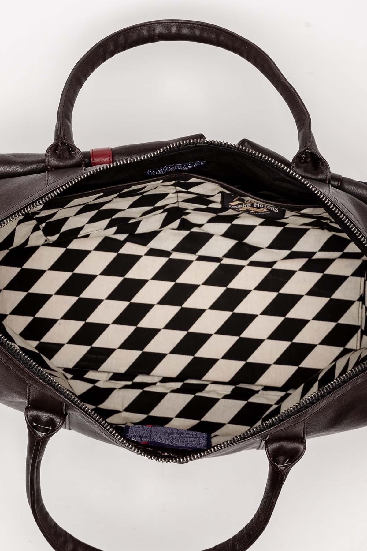 Bolsos Hombre Steve Mcqueen DEAN3 72H BAG DARK BROWN — vista 2