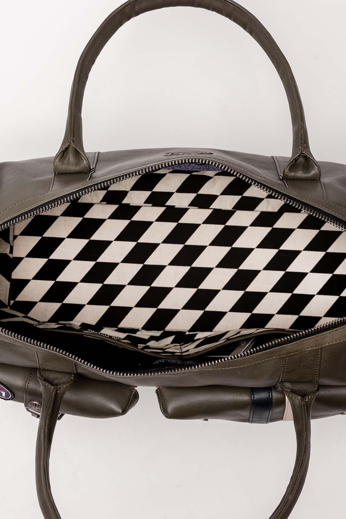 Bolsos Hombre Classic Legend Motors DEAN3 72H BAG DARK KAKI — vista 5
