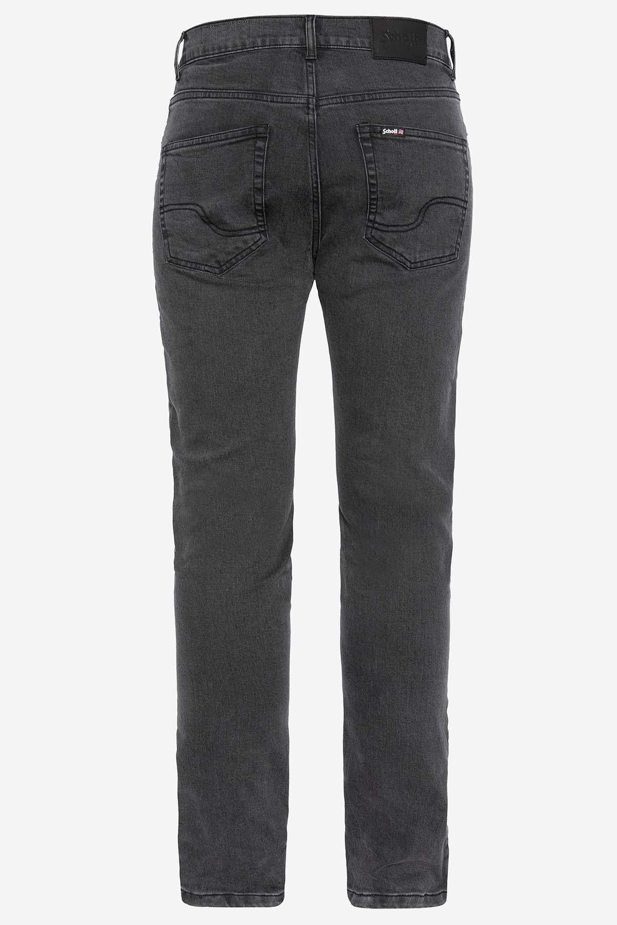 Pantalon Hombre Schott TRD1310 GREY — vista 3