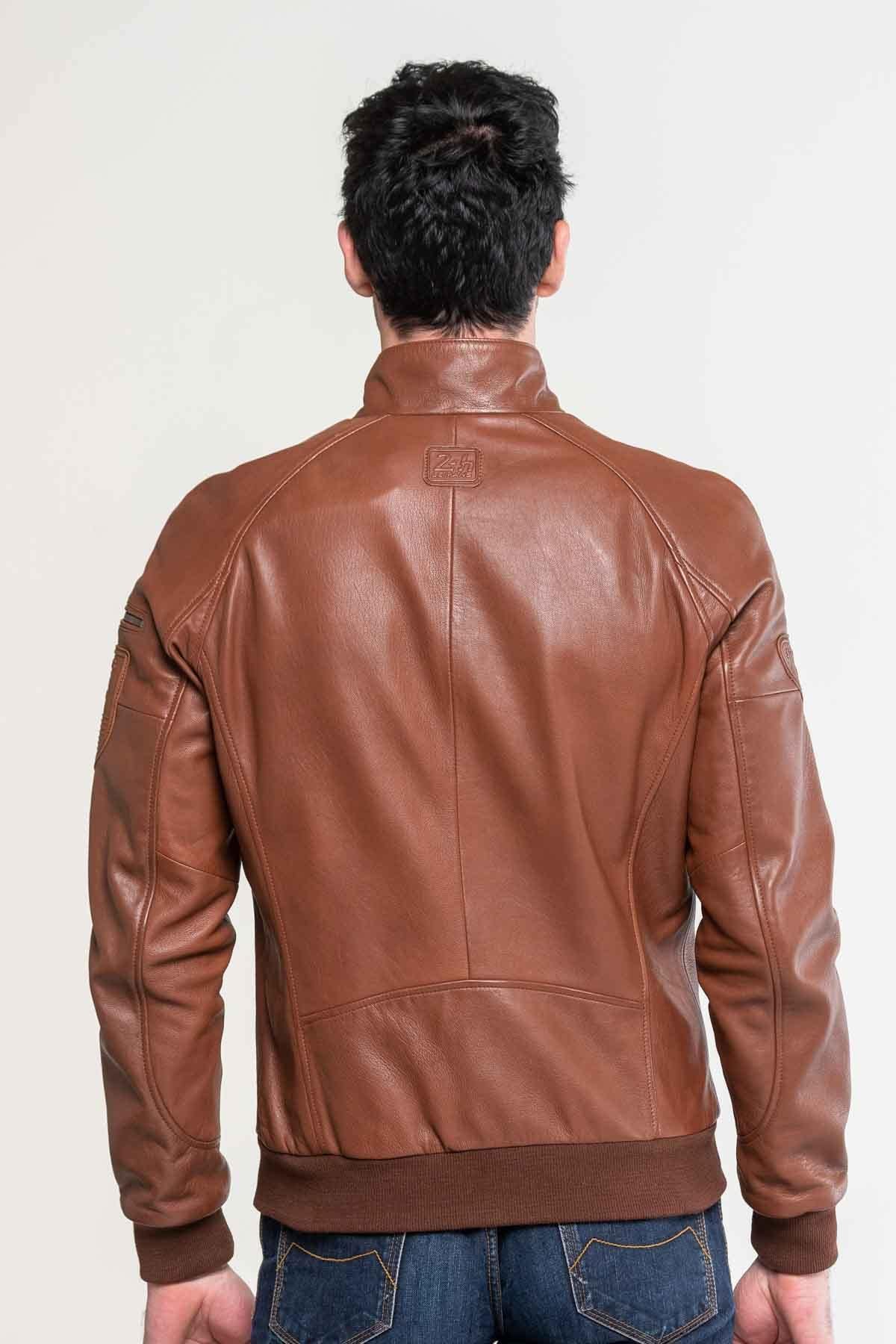 Giacche Uomo Steve Mcqueen HARRY3 TORTOISE — vista 3