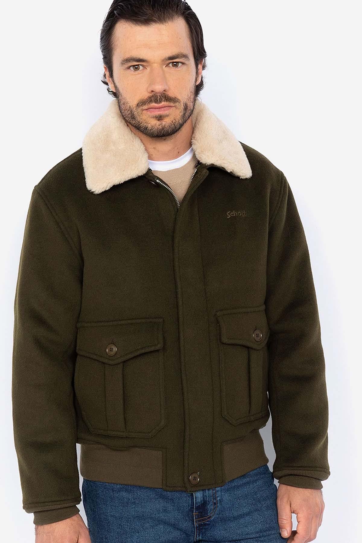 Blouson Homme Schott AIRGUARD KAKI — vue 1