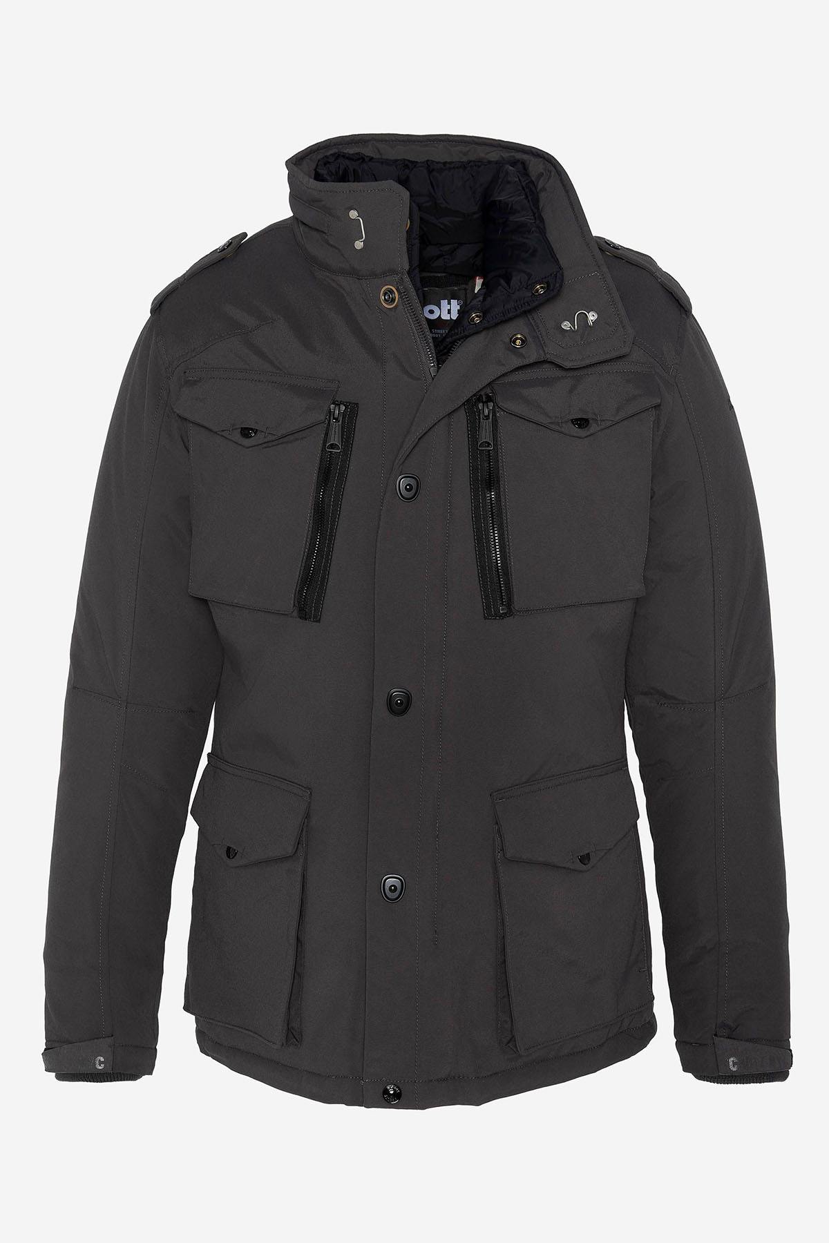 Giacche Uomo Schott FIELD ANTHRACITE — vista 4