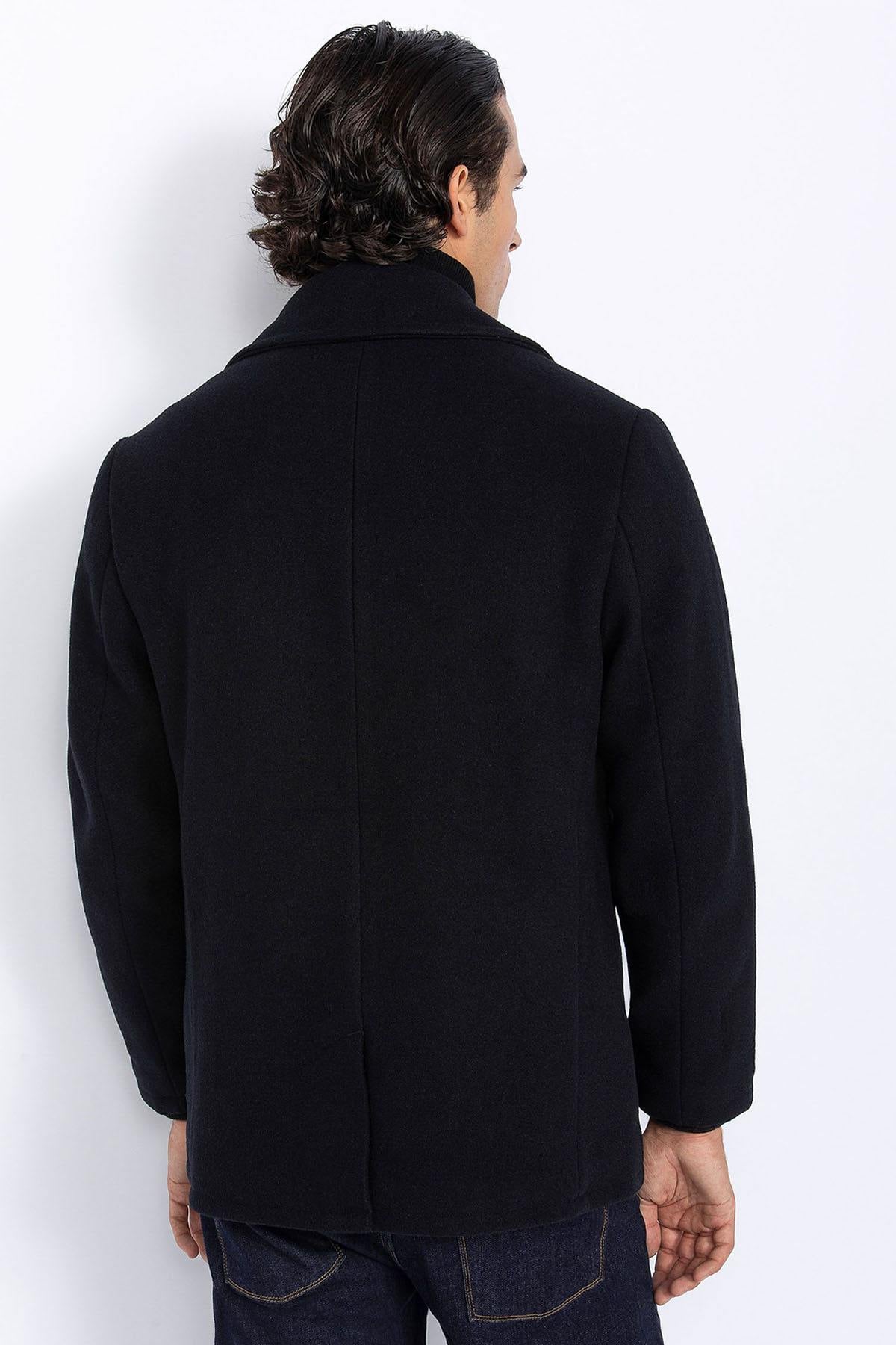 Blouson Homme Schott SEACOAT DARK NAVY — vue 2