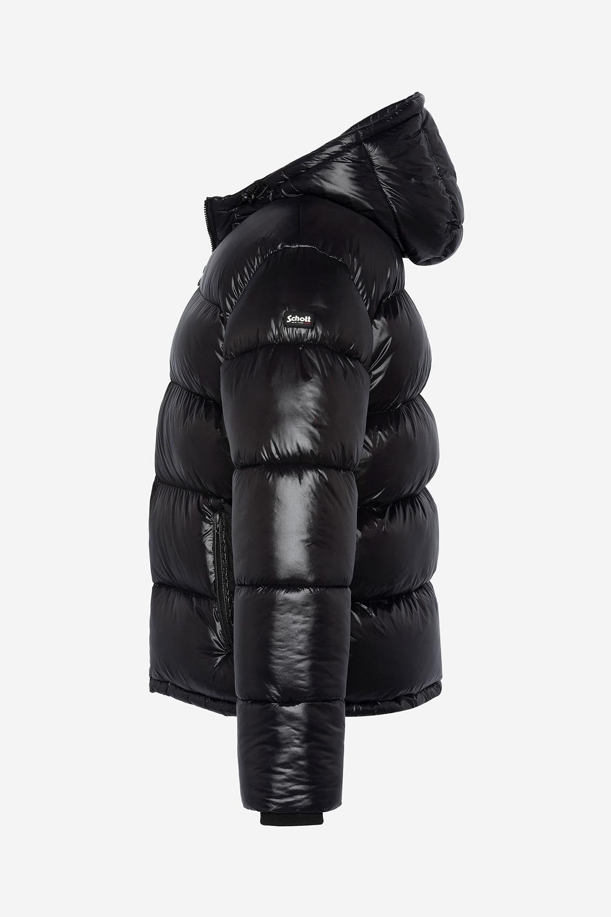 Giacche Uomo Schott COLUMBUS BLACK — vista 4