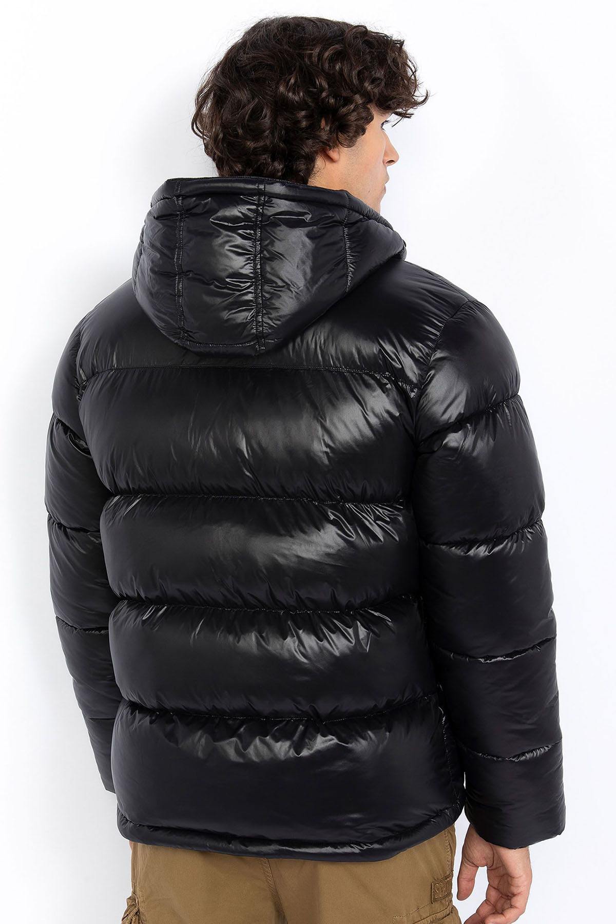 Giacche Uomo Schott COLUMBUS BLACK — vista 2