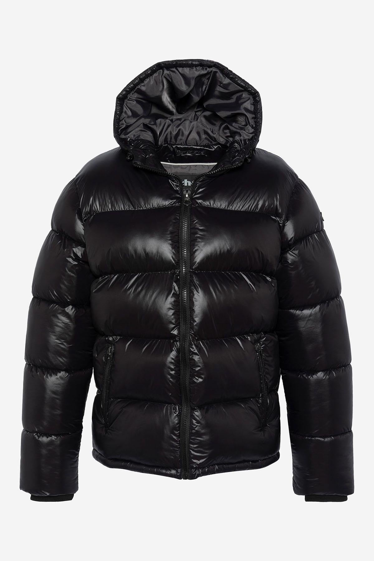 Giacche Uomo Schott COLUMBUS BLACK — vista 3