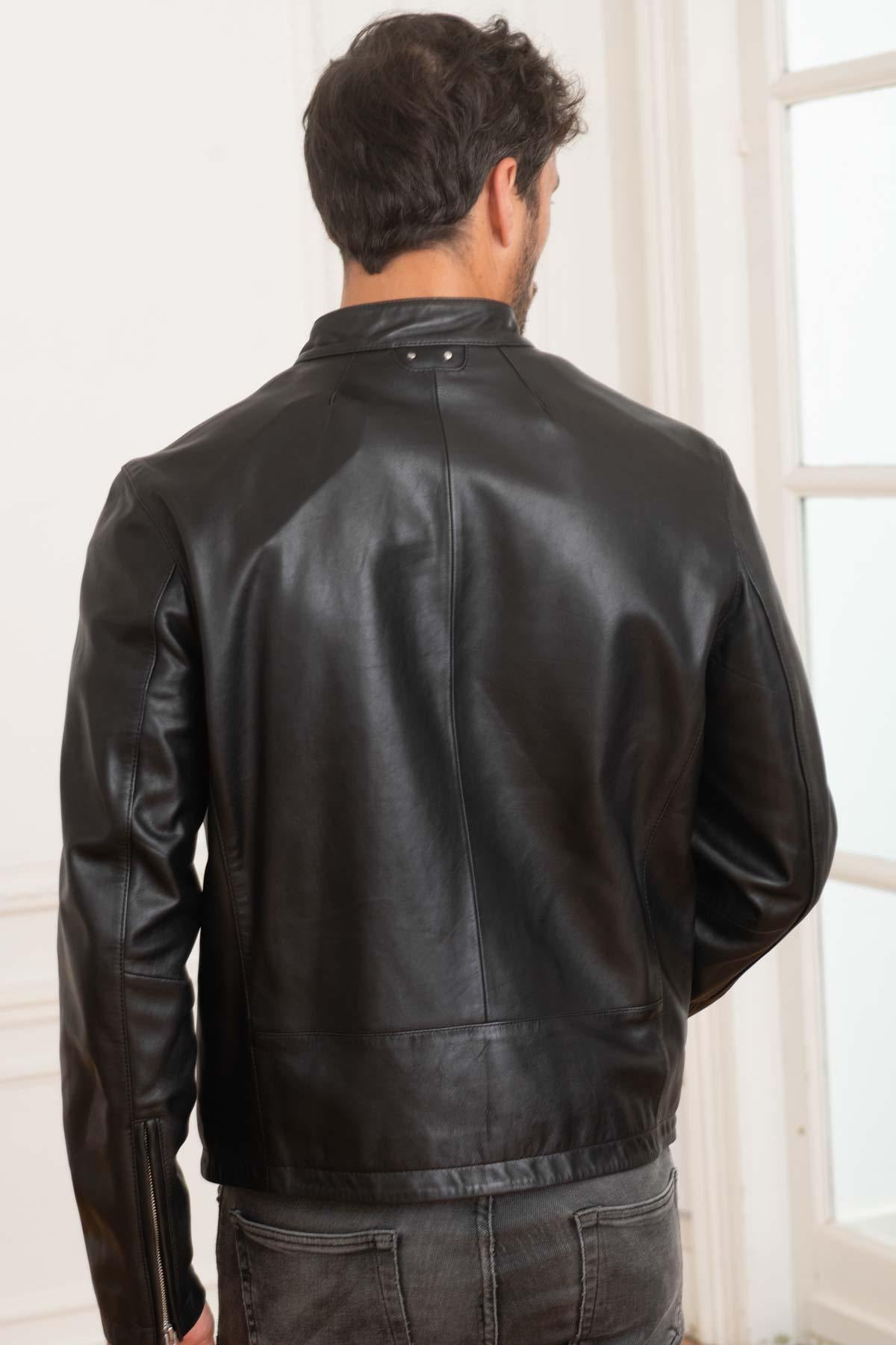 Giacche Uomo Daytona RUIDOSO LAMB DUTTI BLACK — vista 4