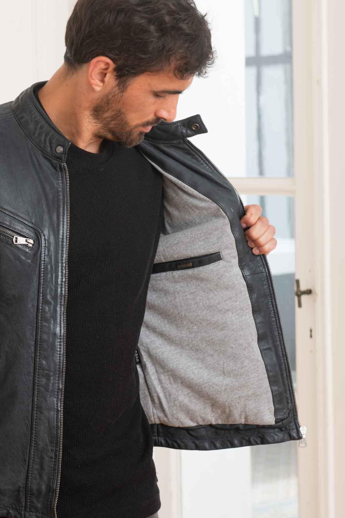 Giacche Uomo Cityzen ANTALYA NAVY — vista 5