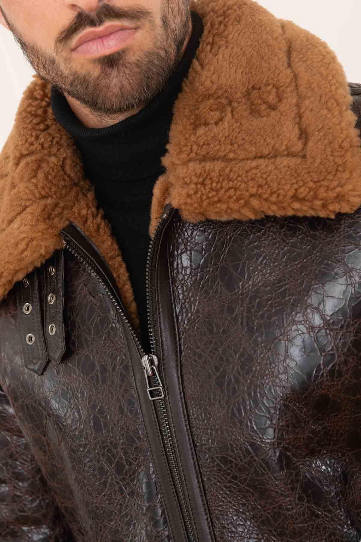 Blouson Homme Cityzen KINGSTON TOBACCO GINGER — vue 4