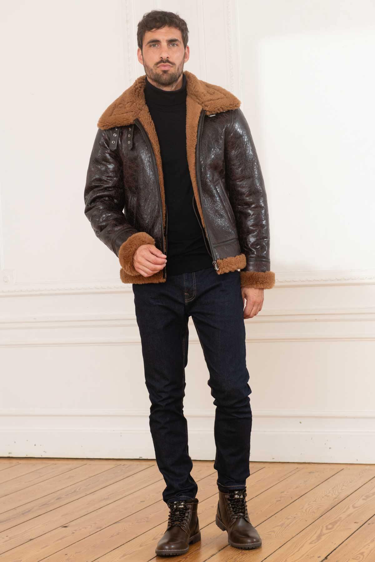 Blouson Homme Cityzen KINGSTON TOBACCO GINGER — vue 2