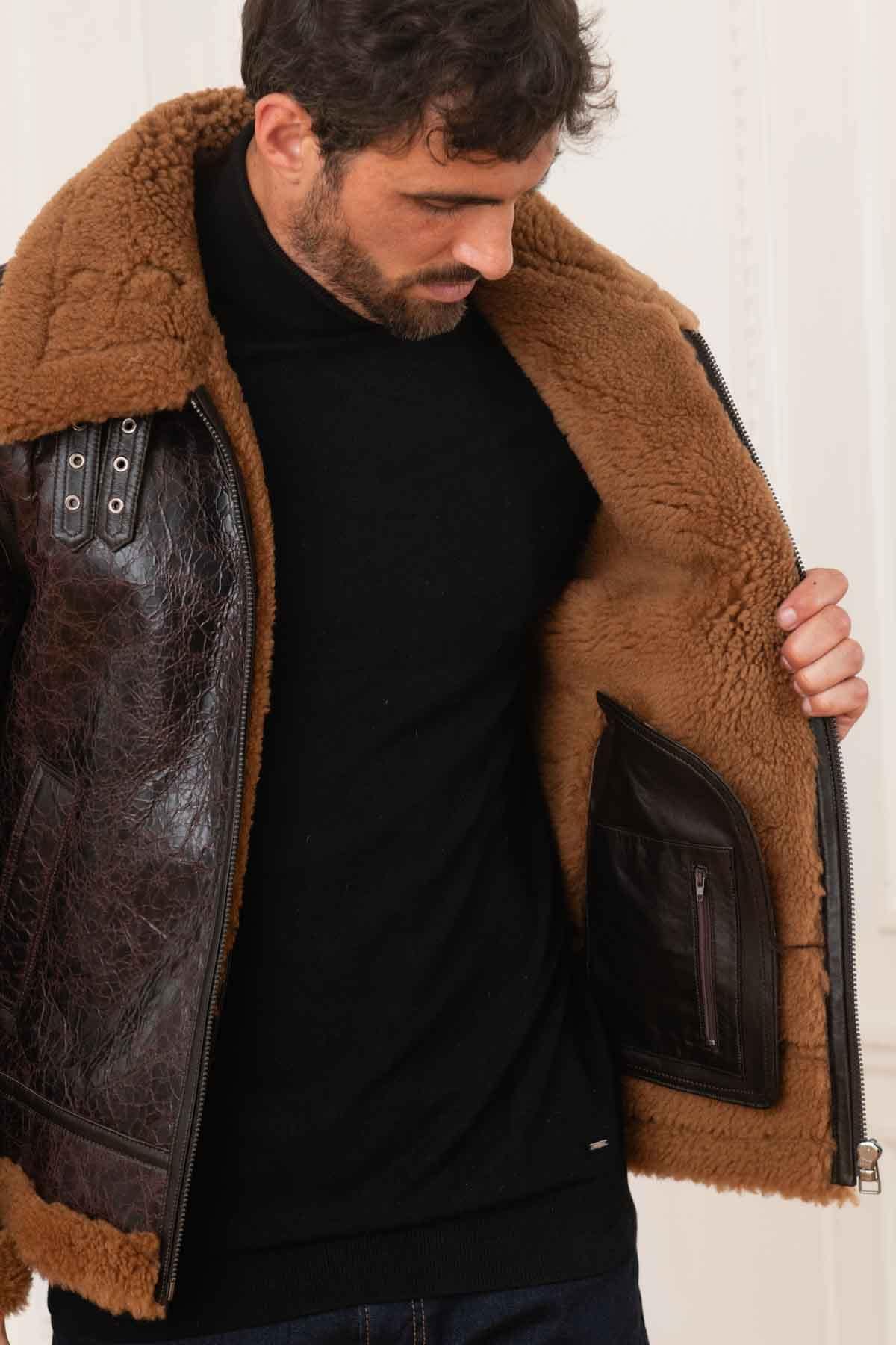 Blouson Homme Cityzen KINGSTON TOBACCO GINGER — vue 5