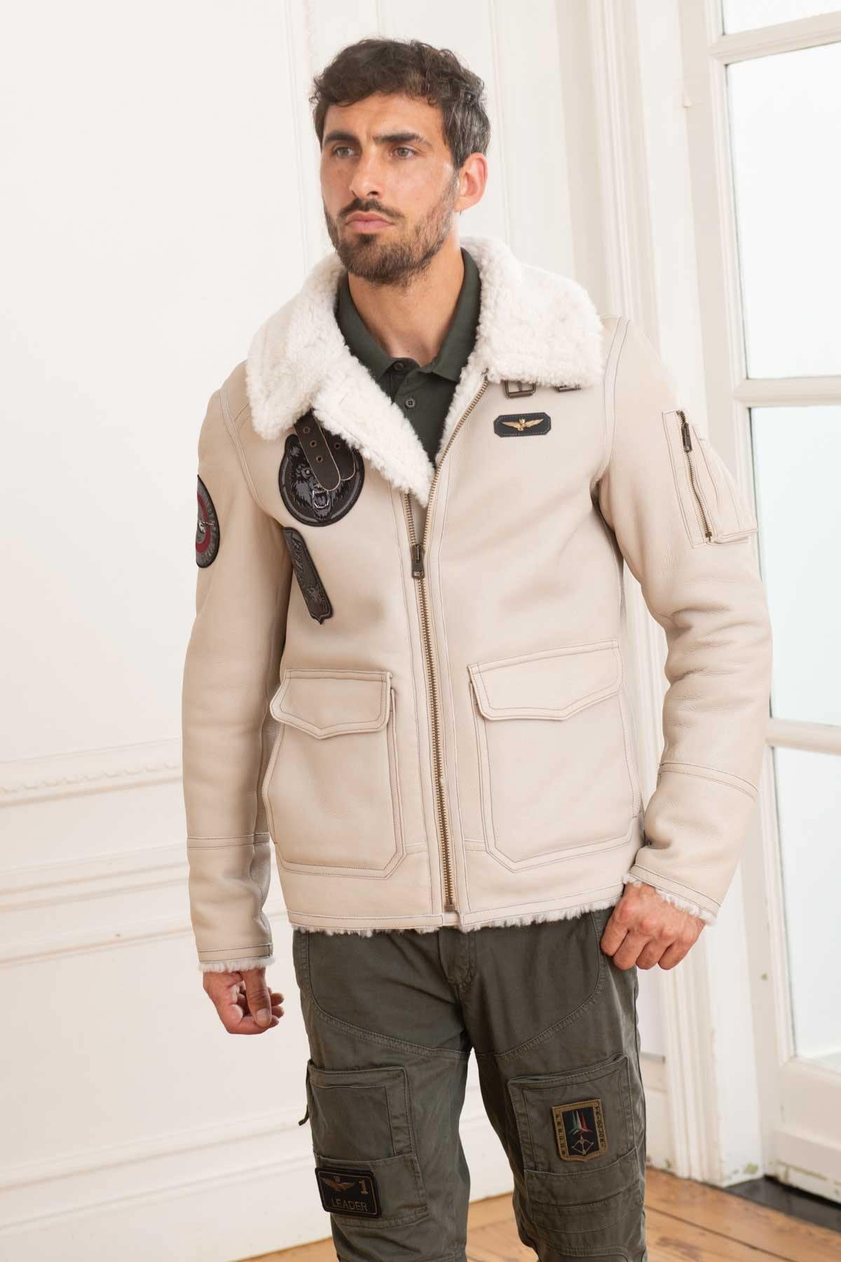 Blouson Homme Aeronautica Militare PN1591876 BEIGE — vue 1
