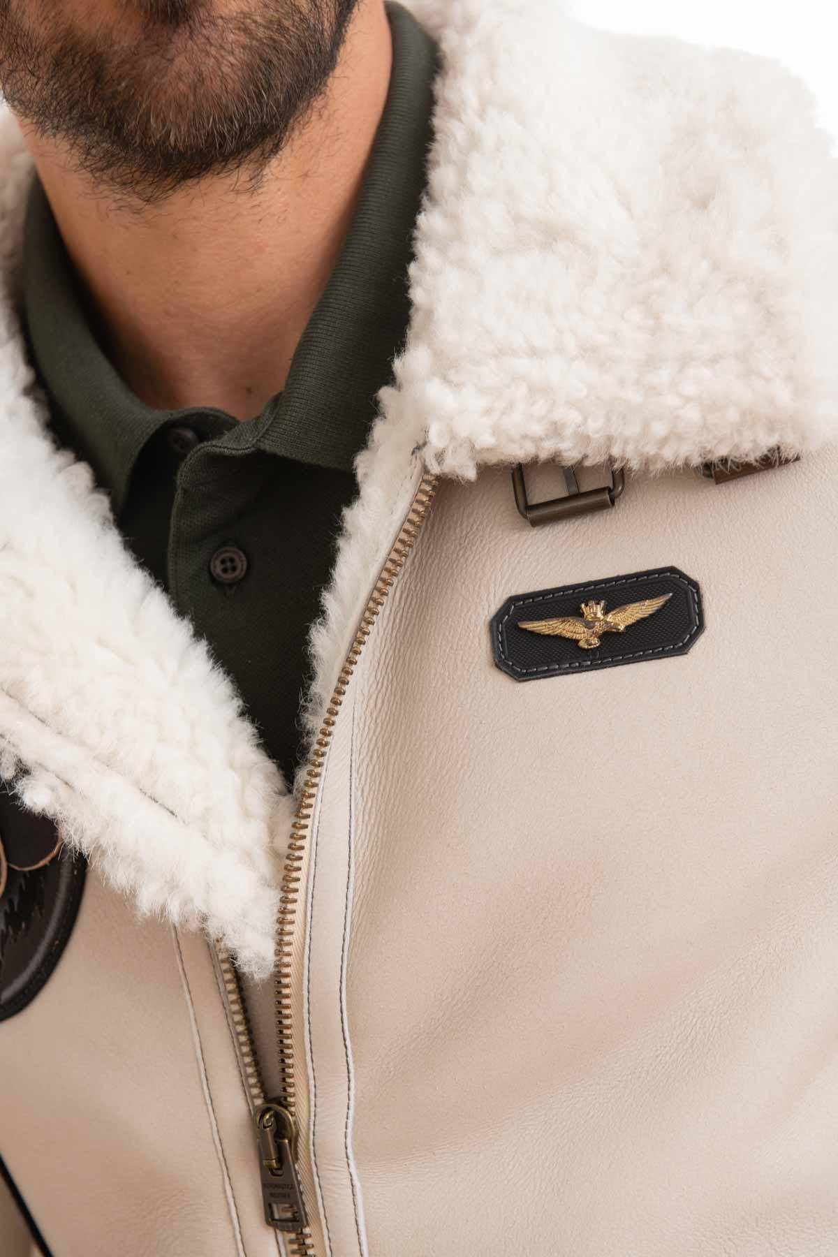 Blouson Homme Aeronautica Militare PN1591876 BEIGE — vue 7