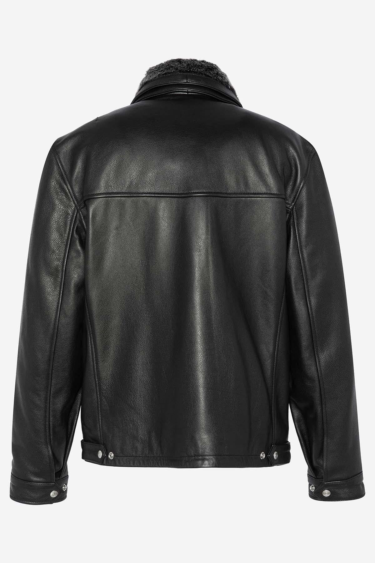 Chaqueta Hombre Schott LC8100W23 BLACK — vista 9