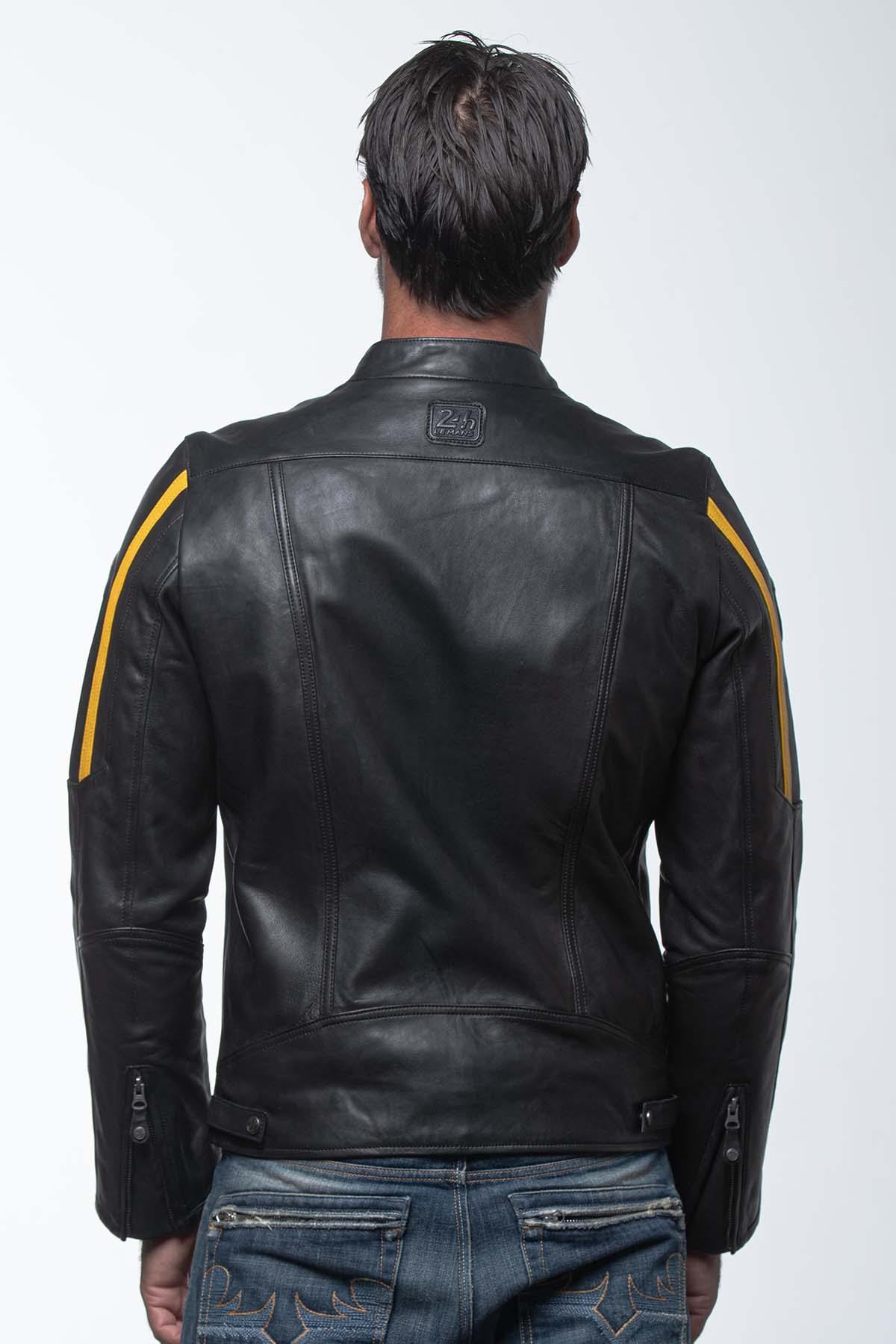 Herren Jacke 24h Le Mans LAGACHE3 BLACK/BANANA — Ansicht 2