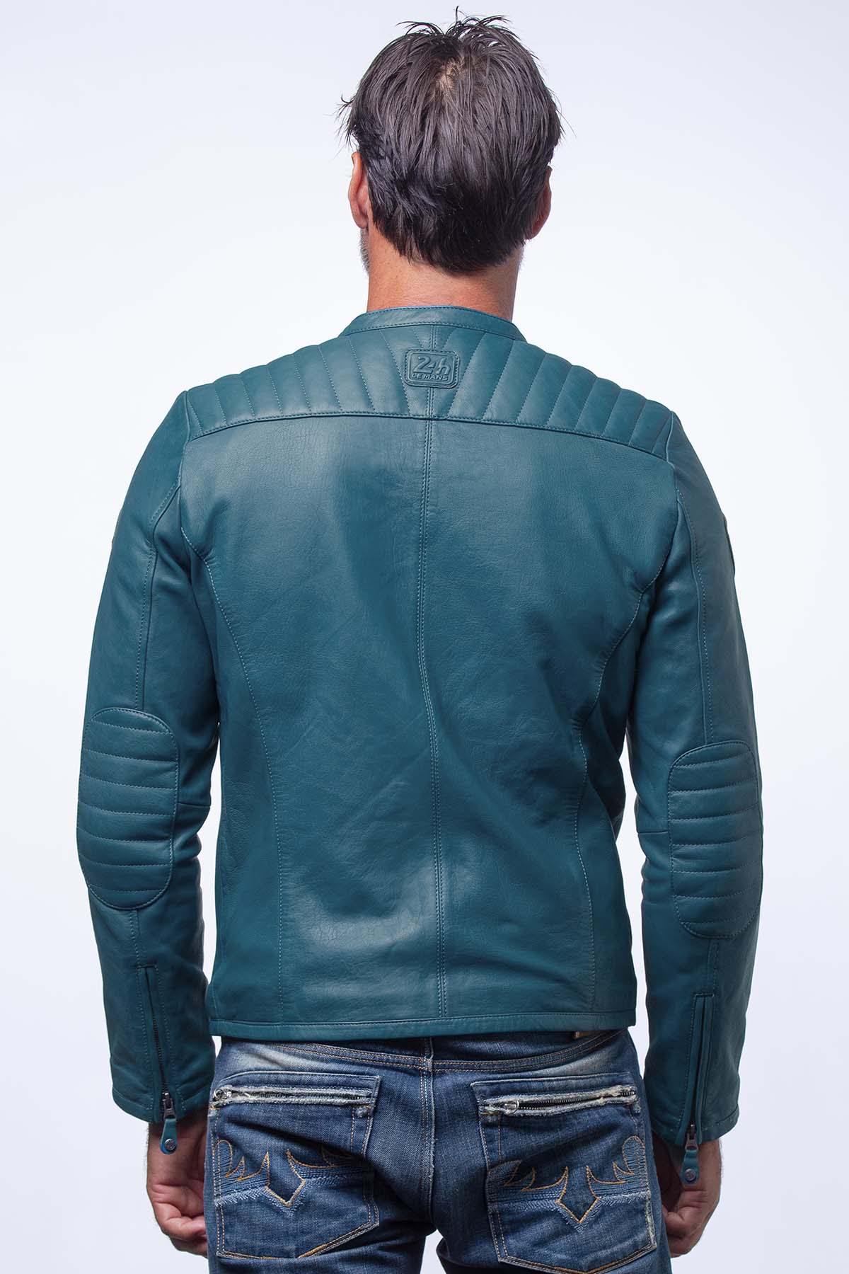 Chaqueta Hombre 24h Le Mans MARNE3 ROYAL BLEU/ORANGE — vista 3
