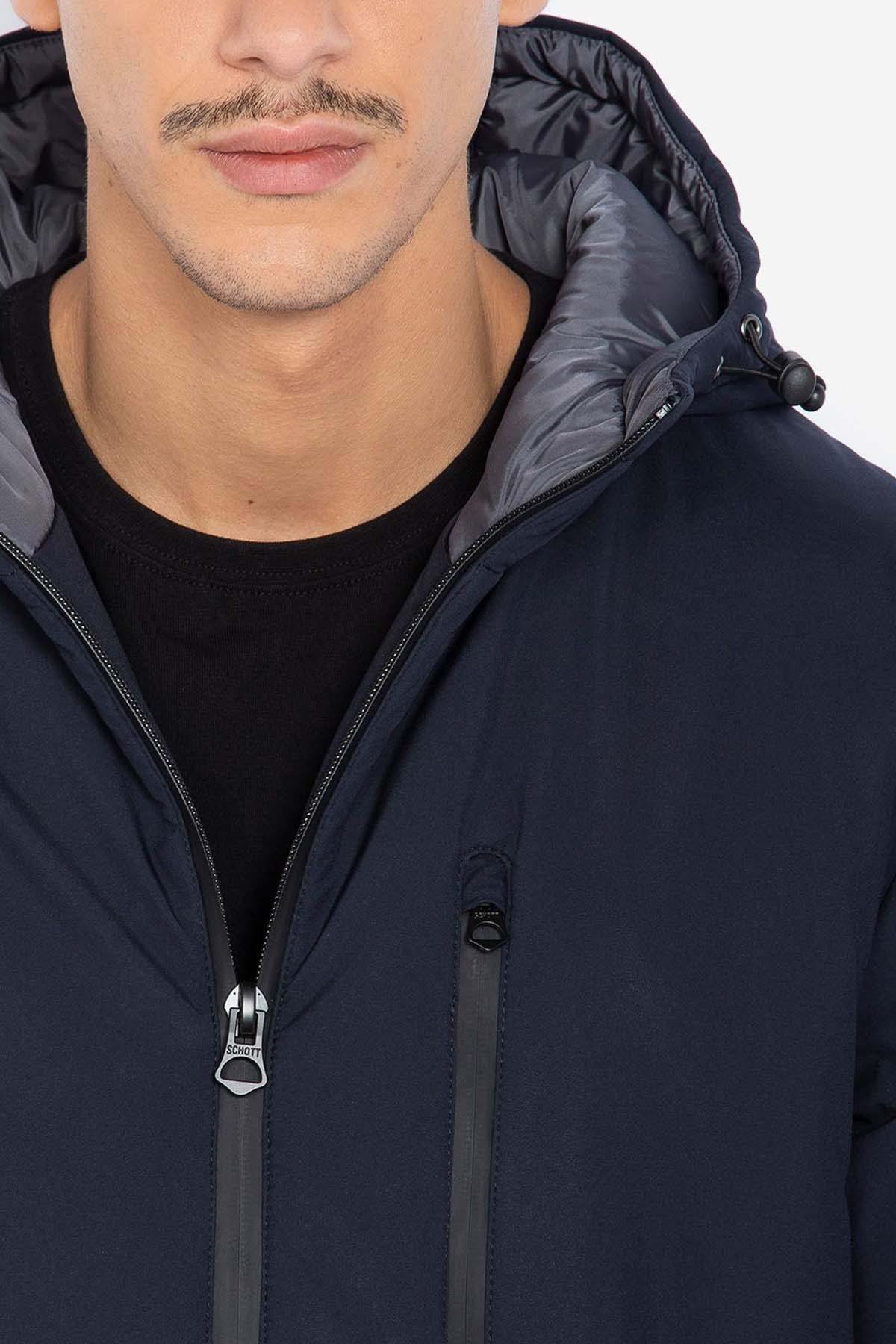 Herren Mantel Schott FARGO NAVY — Ansicht 3