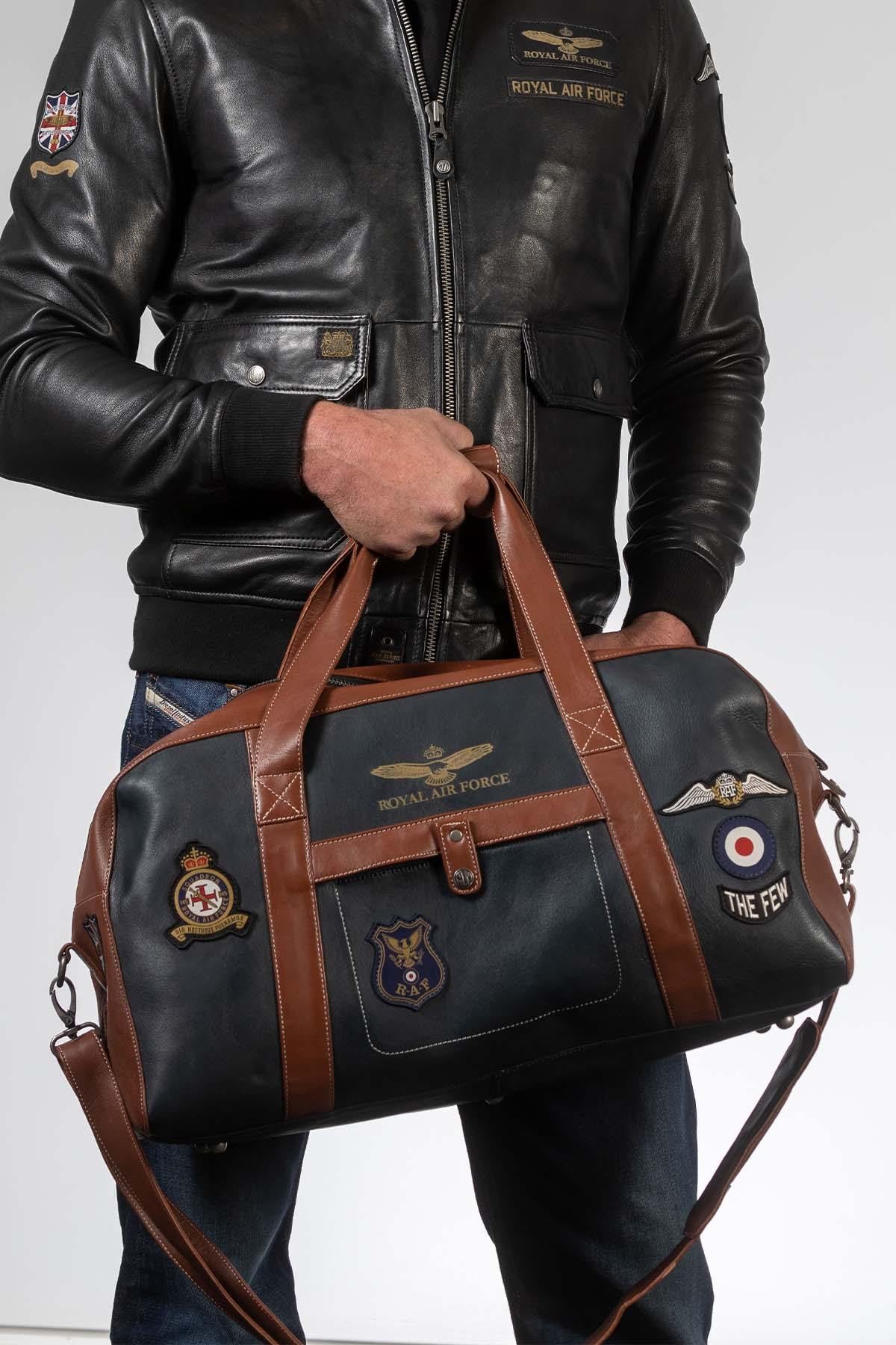 Bolsos Hombre Royal Air Force BRISTOL3 48H NAVY — vista 1