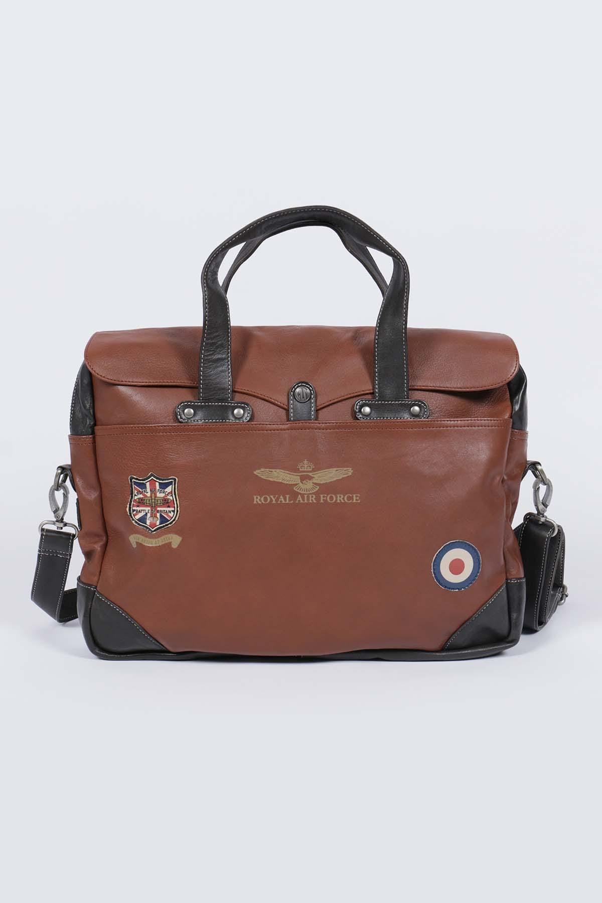 Bolsos Hombre Royal Air Force CROOKS3 TORTOISE — vista 3