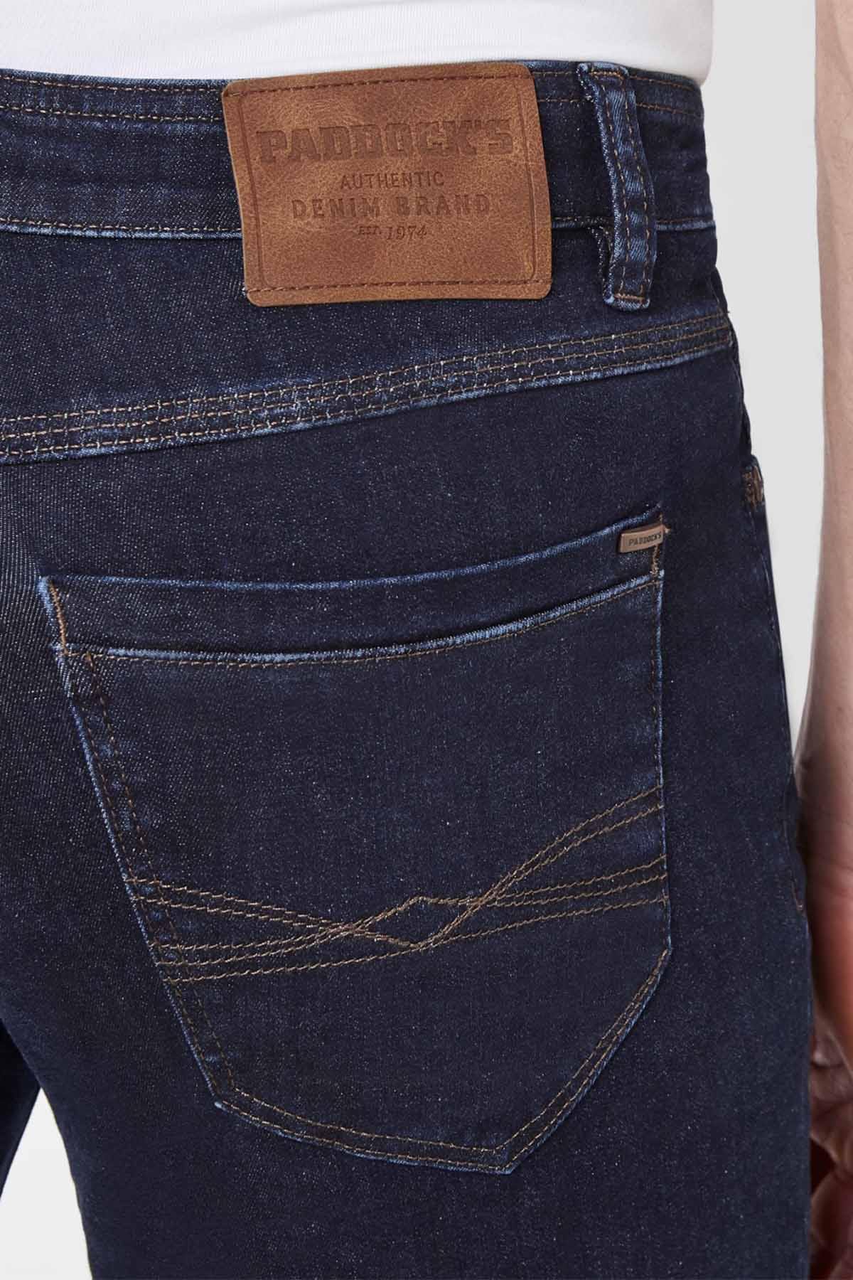 Pantaloni Uomo Paddock's RANGER PIPE BLUE DARK STONE 4504 — vista 4