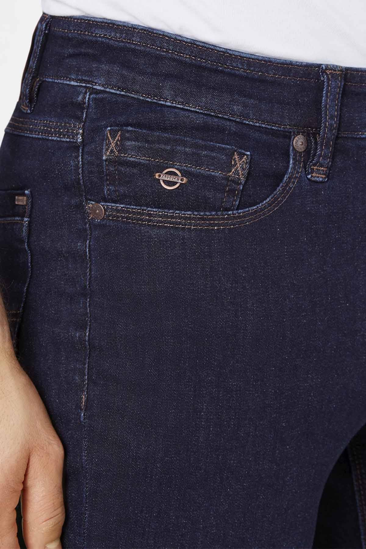 Pantaloni Uomo Paddock's RANGER PIPE BLUE DARK STONE 4504 — vista 3