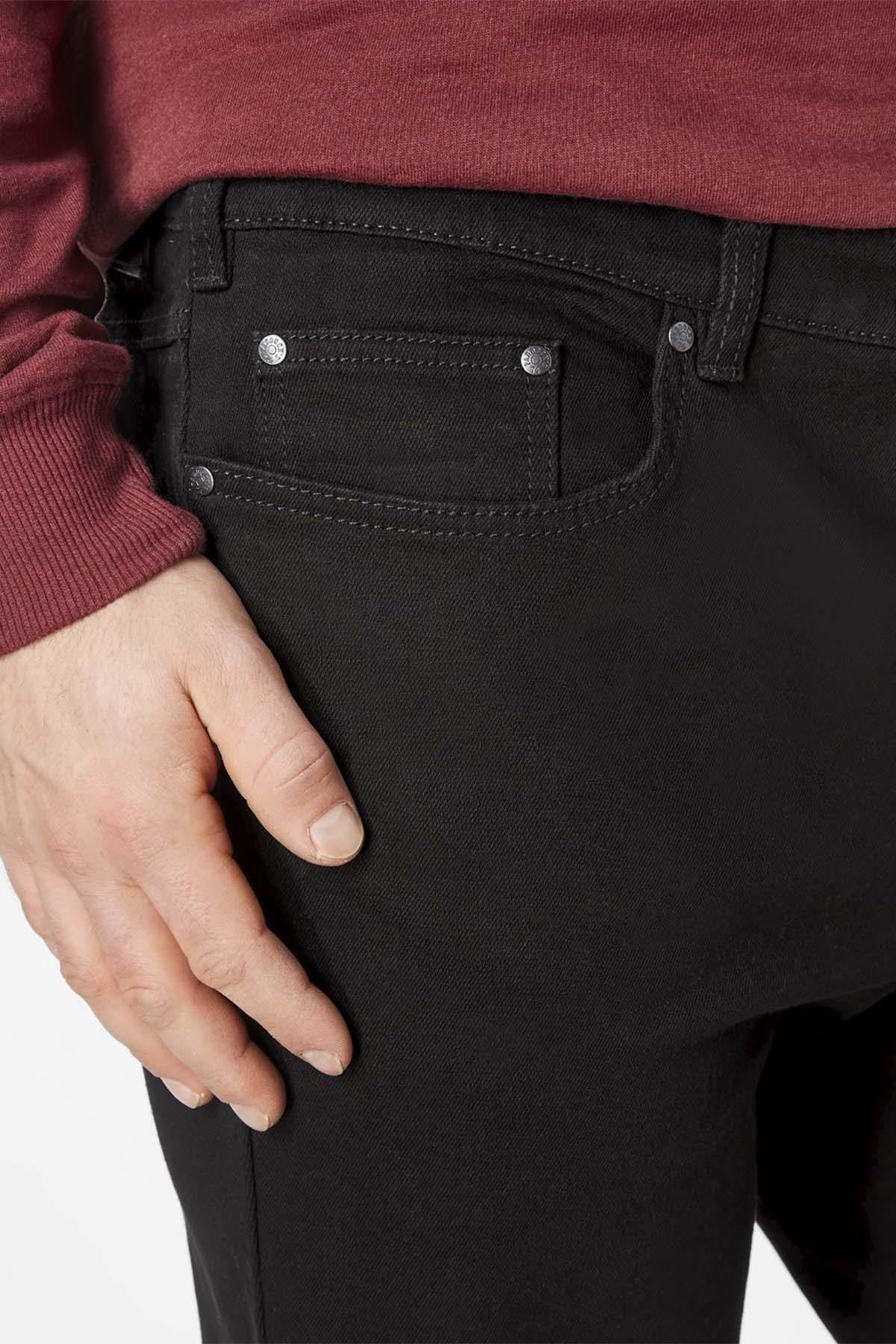 Pantalon Homme Paddock's RANGER MID RISE BLACK / BLACK 6001 — vue 3