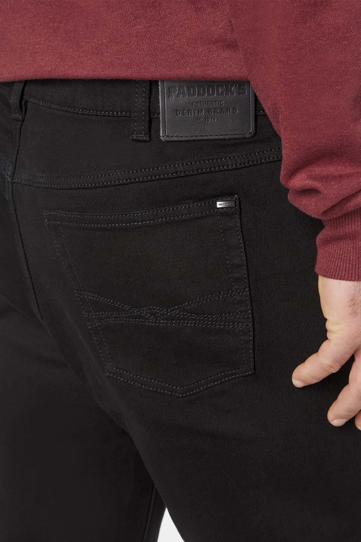 Pantalon Homme Paddock's RANGER MID RISE BLACK / BLACK 6001 — vue 5