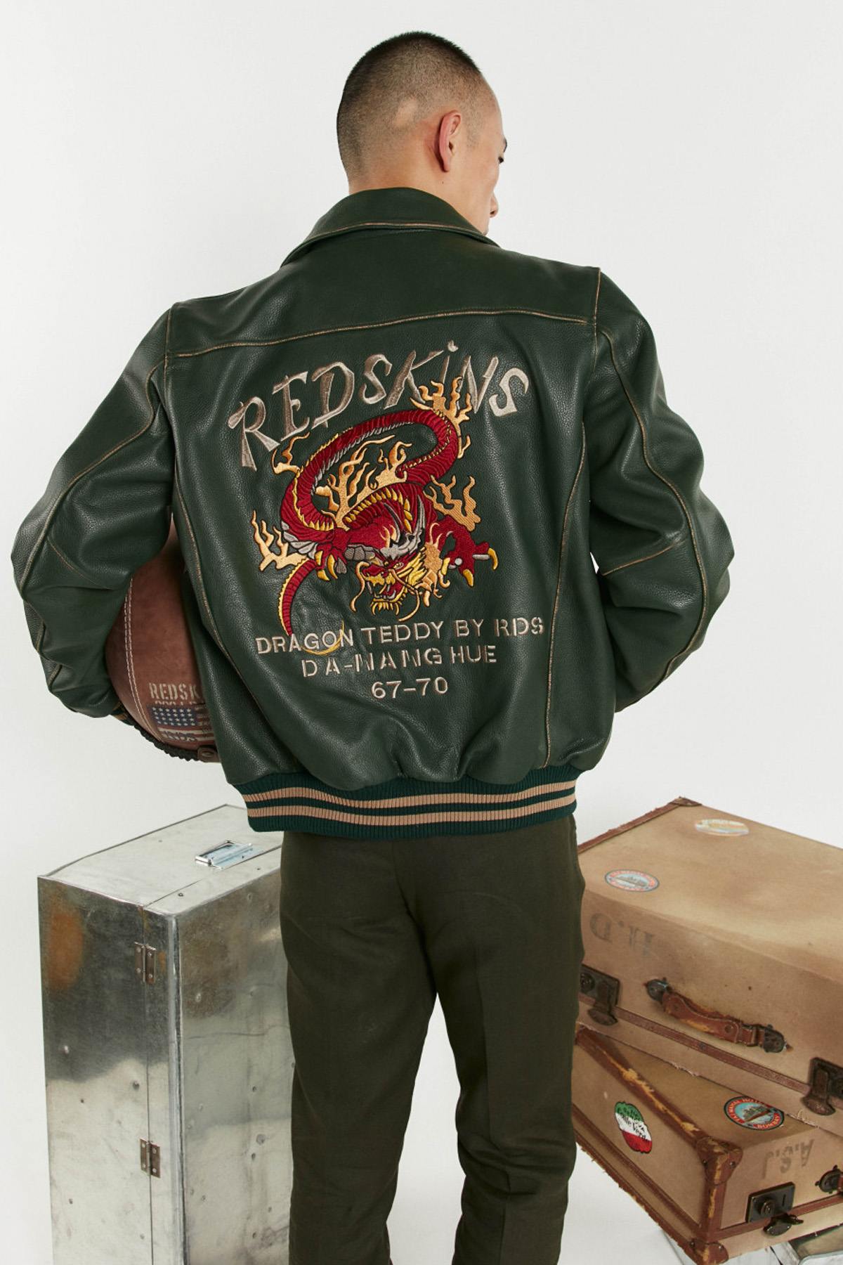Chaqueta Hombre Redskins DRAGON COHIBA FOREST GREEN — vista 4