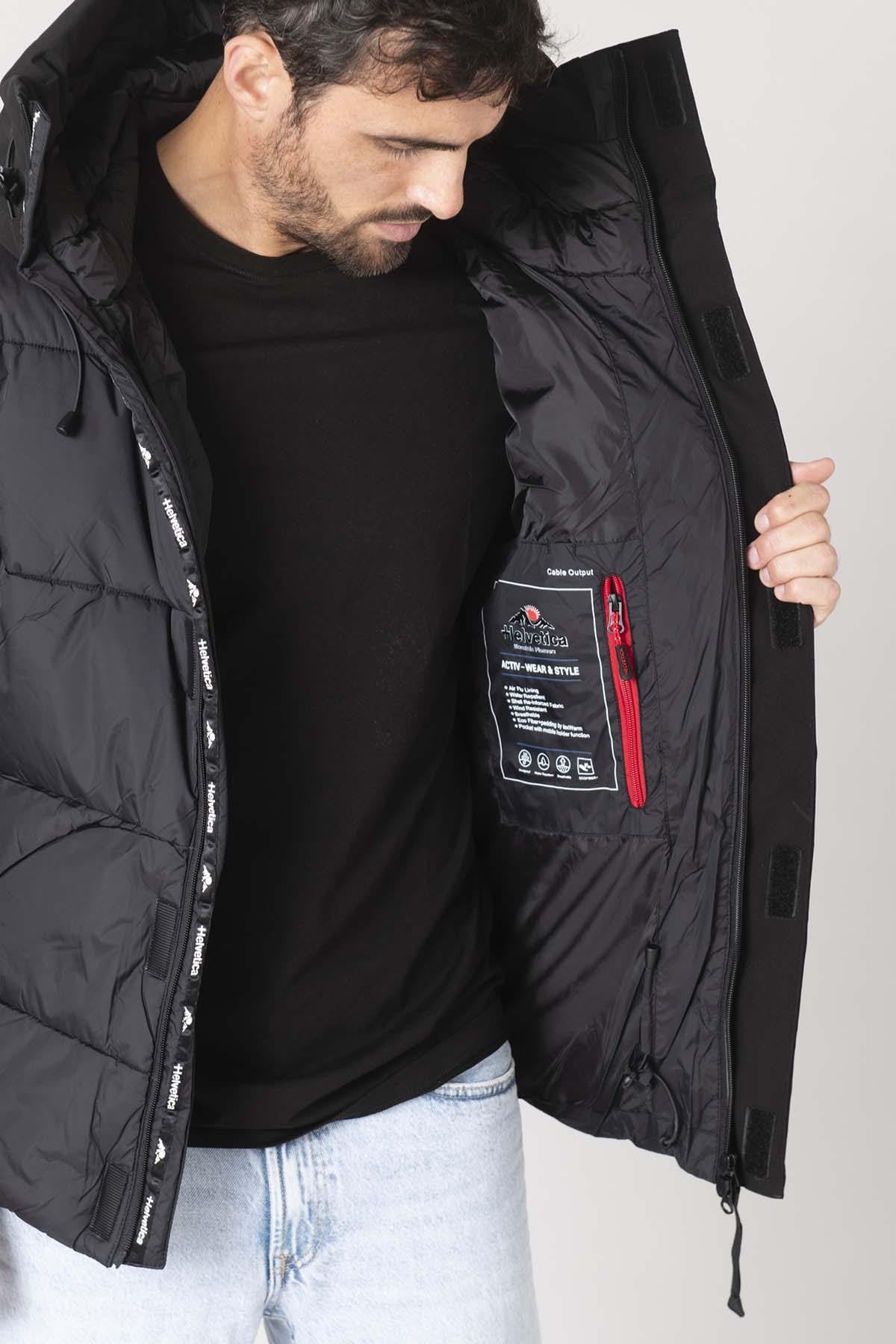 Herren Jacke Helvetica Mountain Pioneers VALBERG BLACK — Ansicht 7