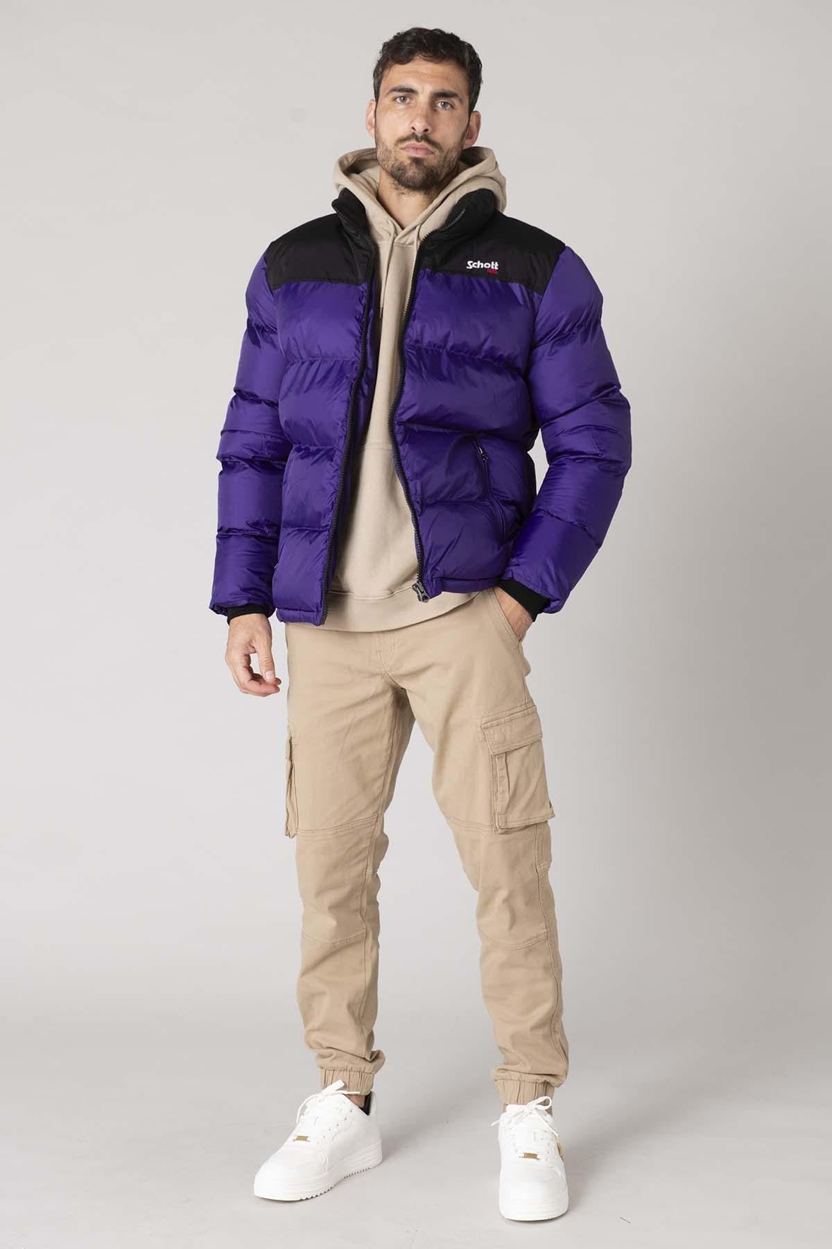 Chaqueta Hombre Schott UTAH PURPLE — vista 1