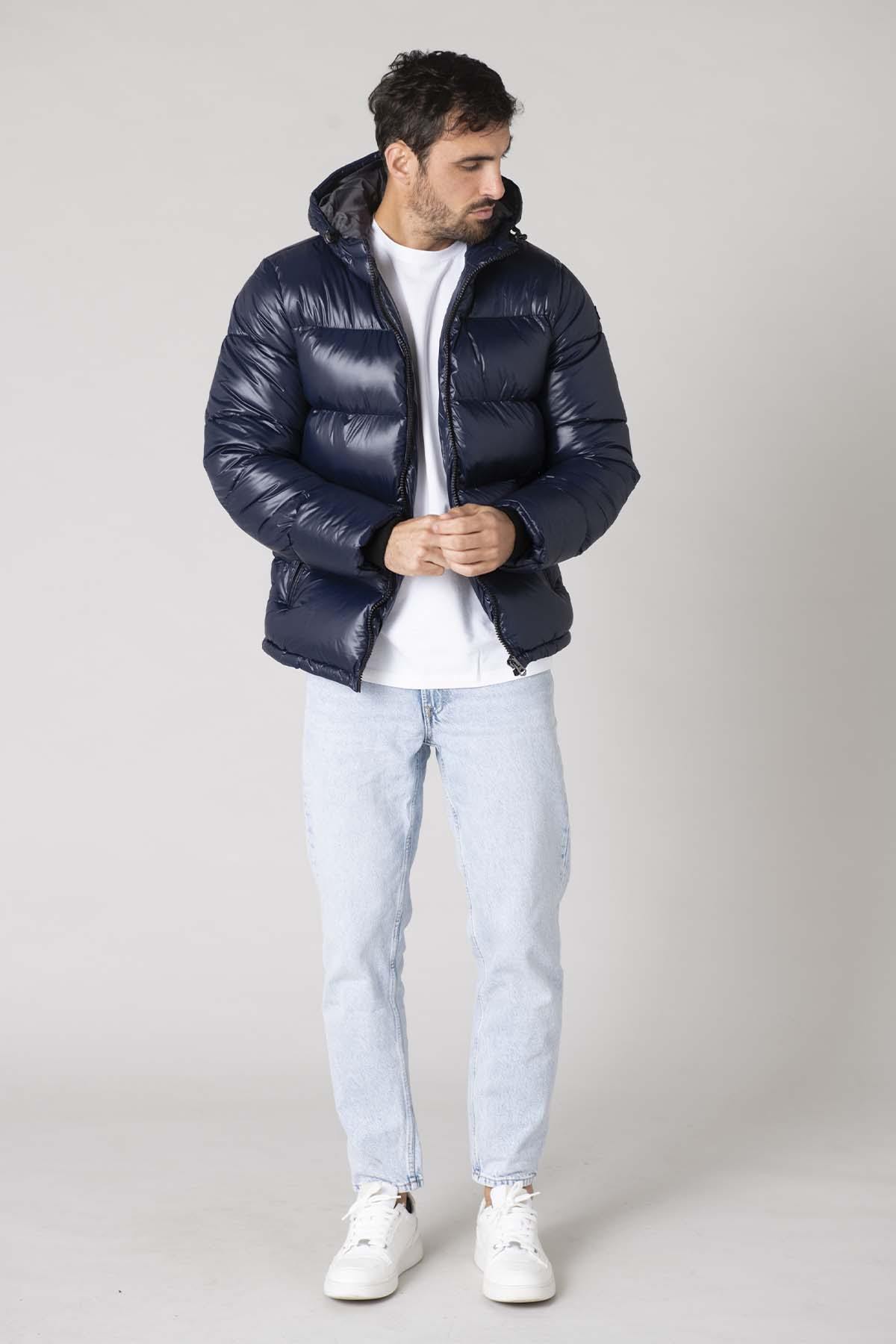 Herren Jacke Schott COLUMBUS NAVY — Ansicht 3