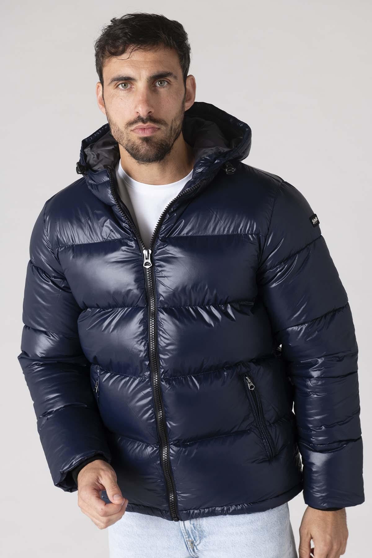 Herren Jacke Schott COLUMBUS NAVY — Ansicht 1