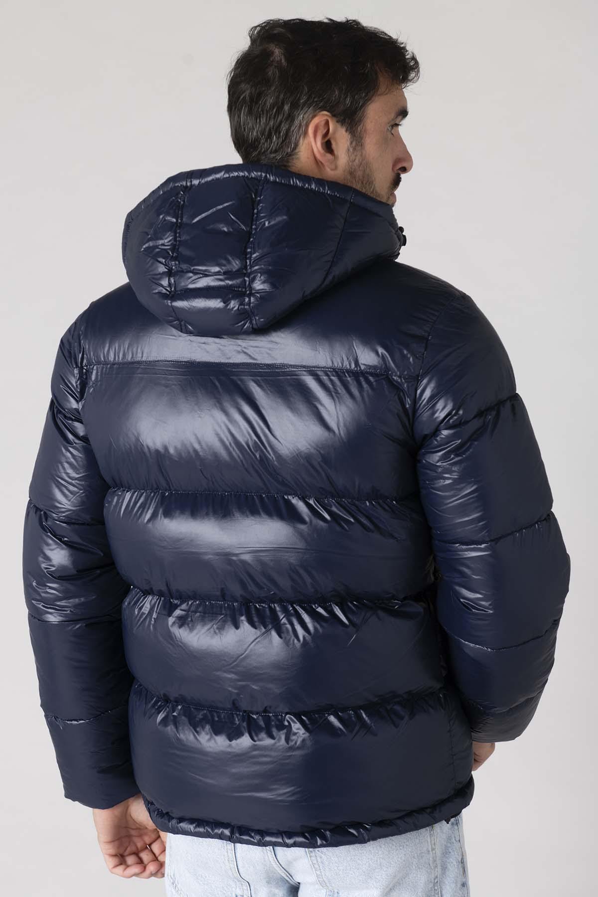 Herren Jacke Schott COLUMBUS NAVY — Ansicht 2