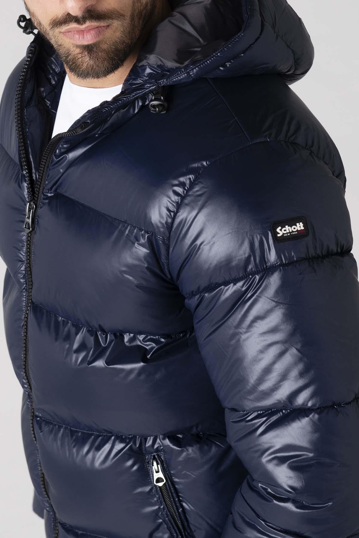 Herren Jacke Schott COLUMBUS NAVY — Ansicht 5