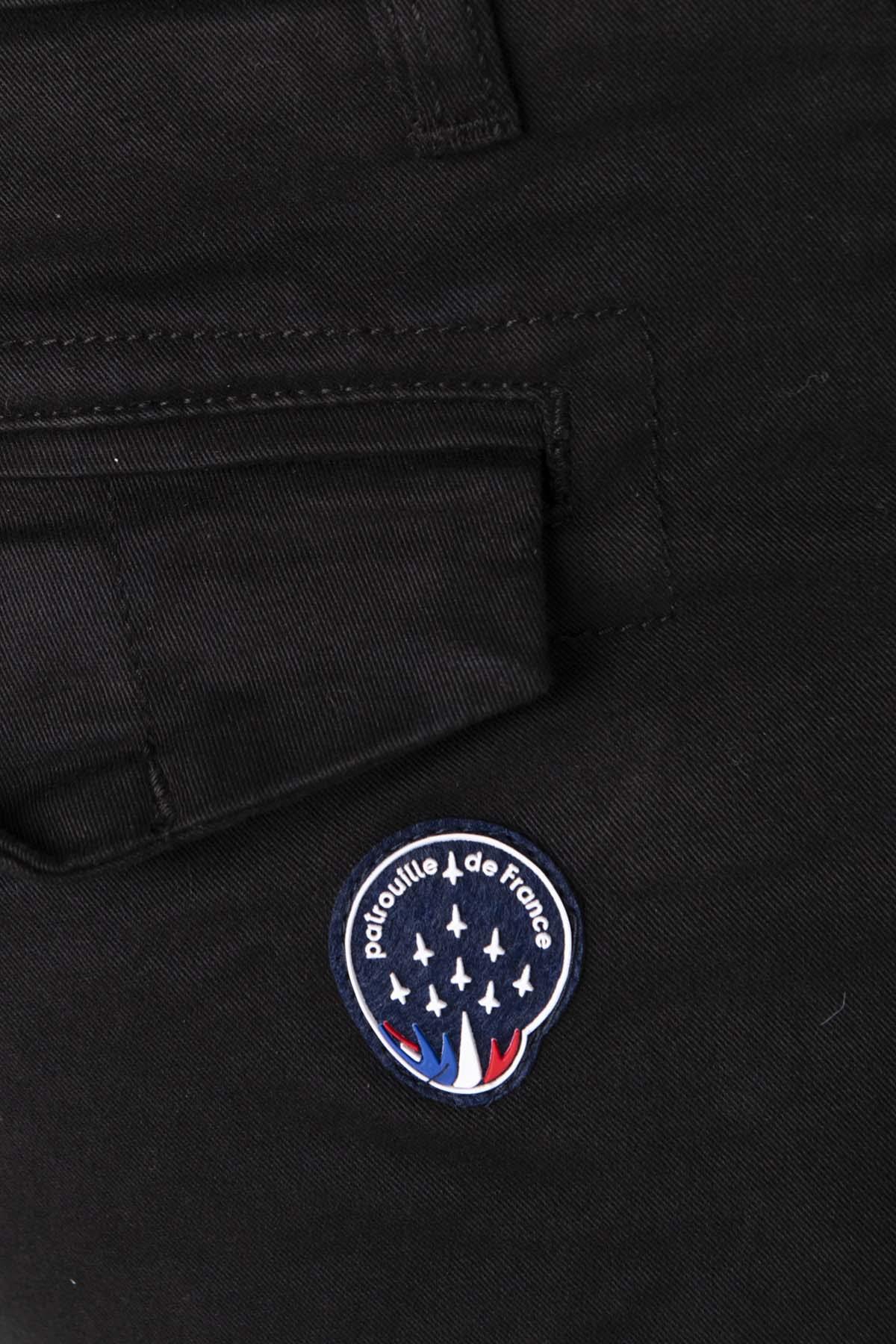 Pantaloni Uomo Patrouille De France LARGO MAHEVAN BLACK — vista 3