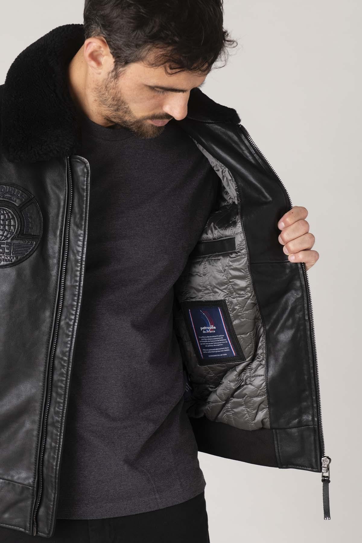 Chaqueta Hombre Patrouille De France LEGION ALPHA BLACK — vista 6