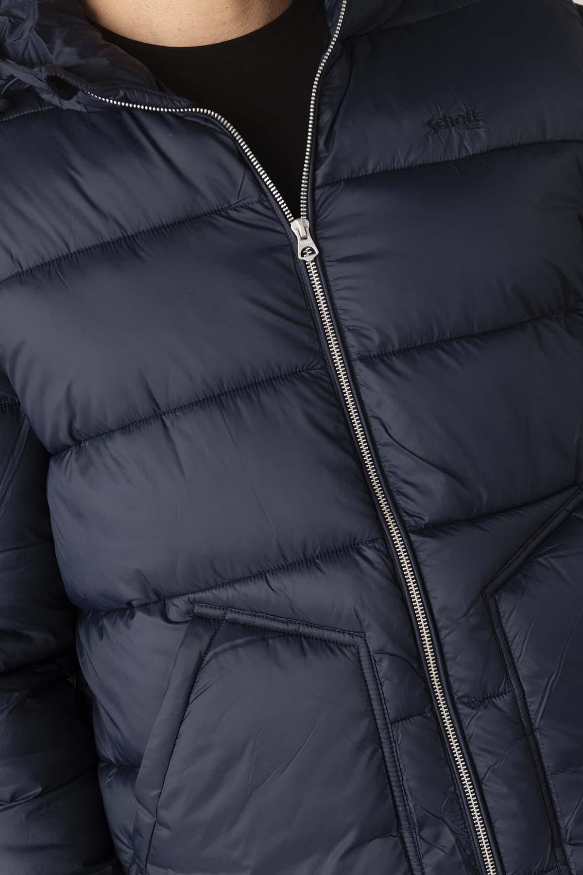 Giacche Uomo Schott HAWKRS NAVY/NAVY — vista 4