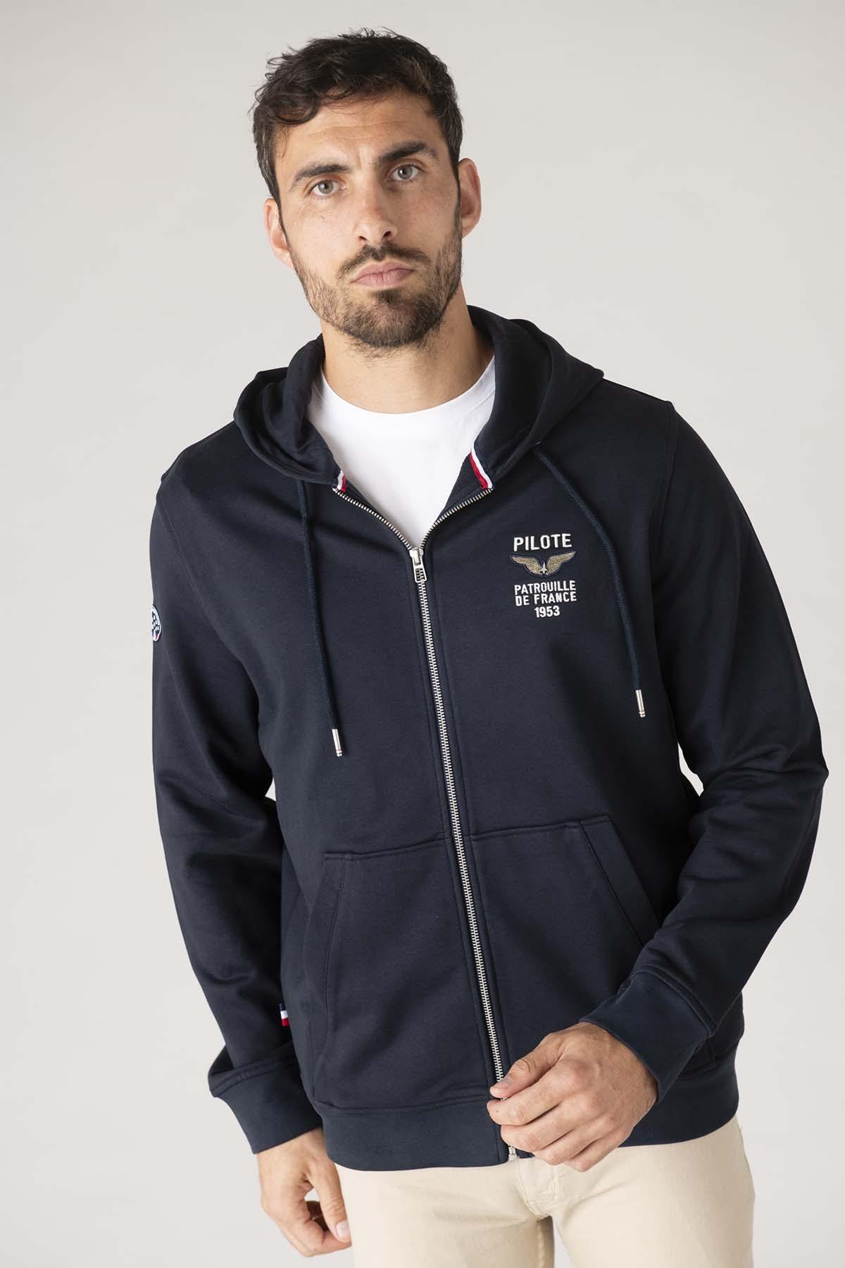 Giacche Uomo Patrouille De France TWIN FRENCH DARK NAVY — vista 3