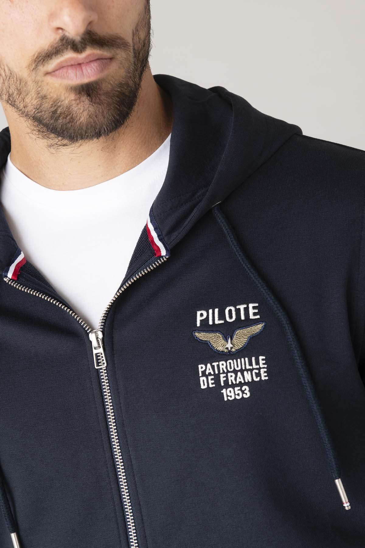 Giacche Uomo Patrouille De France TWIN FRENCH DARK NAVY — vista 5